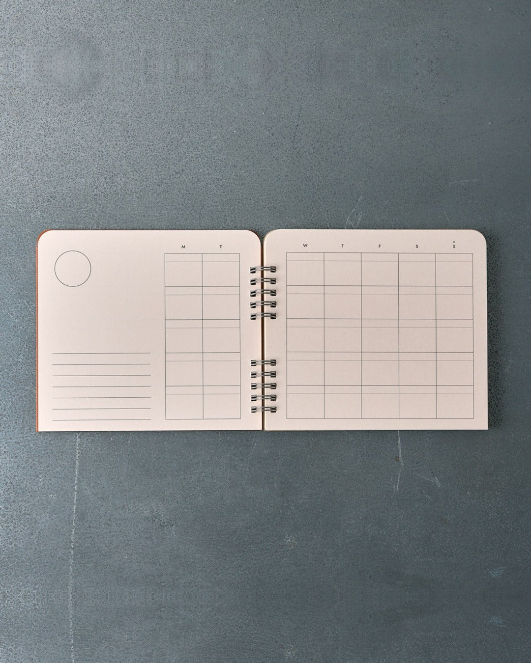 Gongjang - Planner 6 Mois - Brique