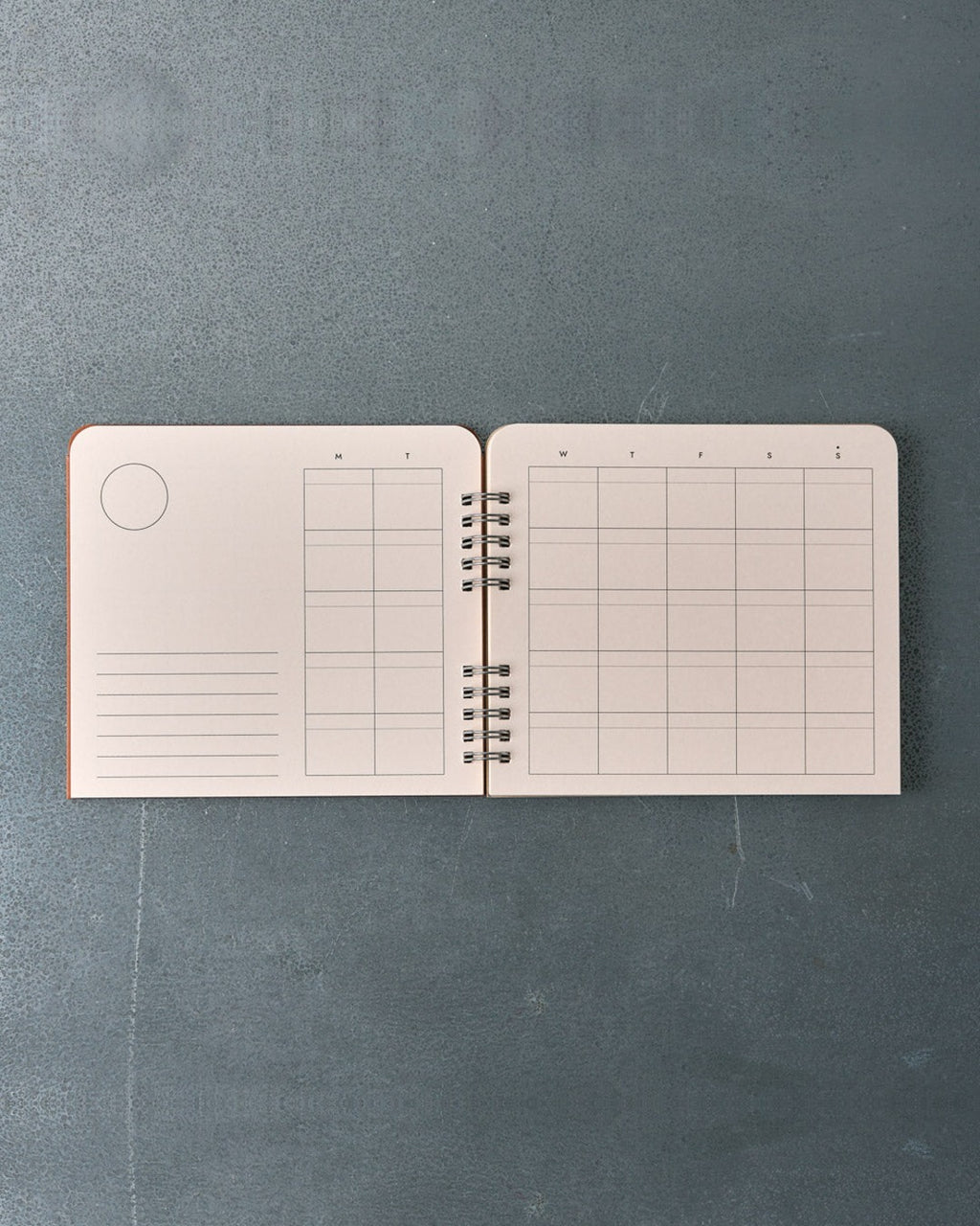 Gongjang - Planner 6 Mois - Gris