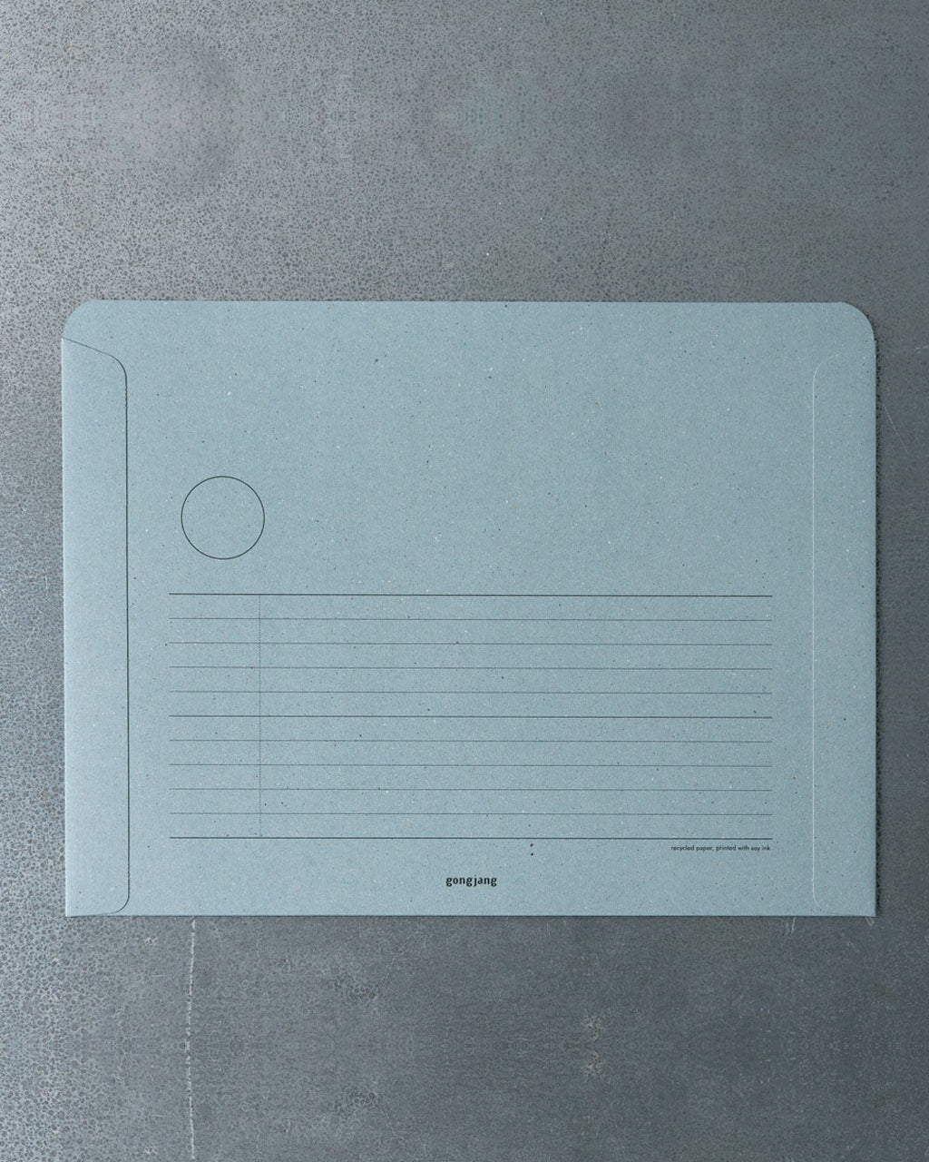 Gongjang - A4 Document Pouch - Sky Blue