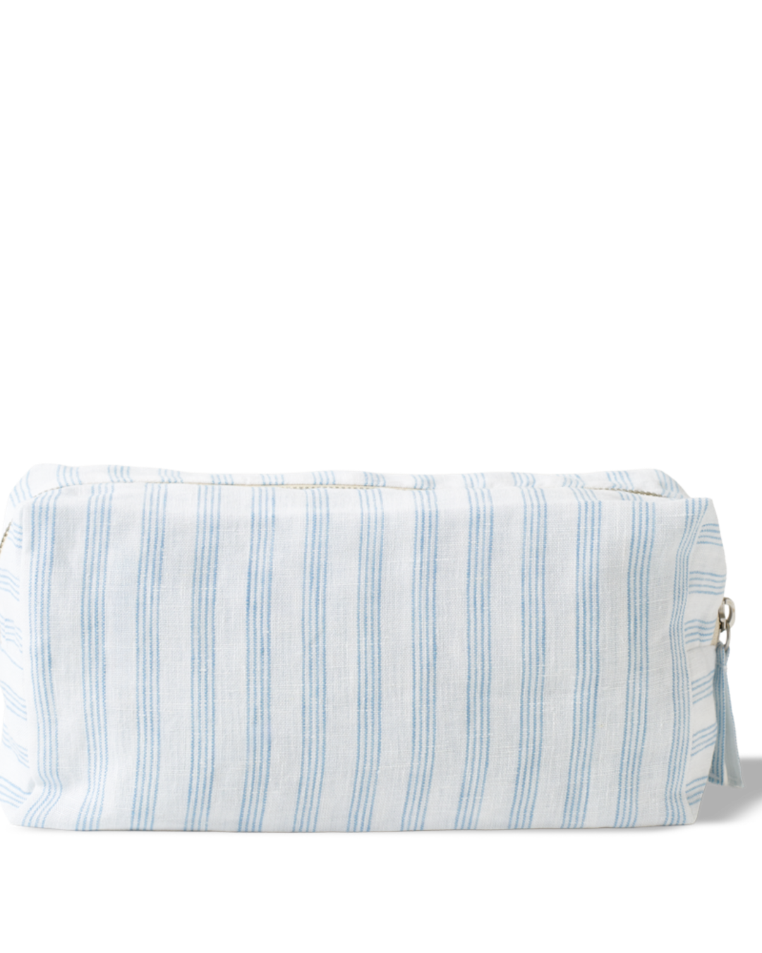 Merci - Trousse De Toilette - Rayures Pinceau Bleu Primaire