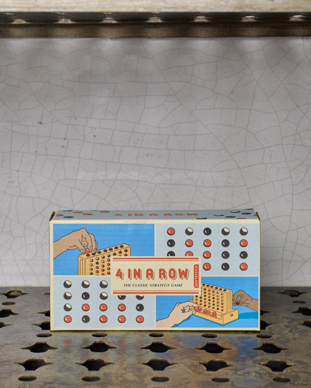 Kikkerland - Game - Wooden Connect 4