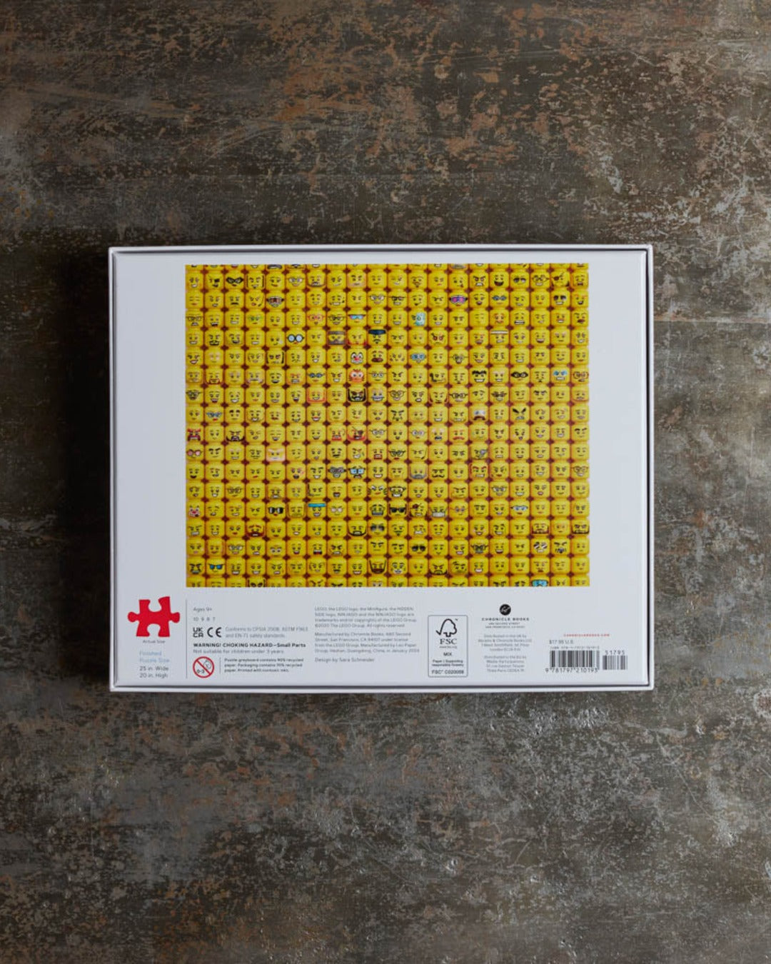 Chronicle Books - Puzzle - LEGO Faces