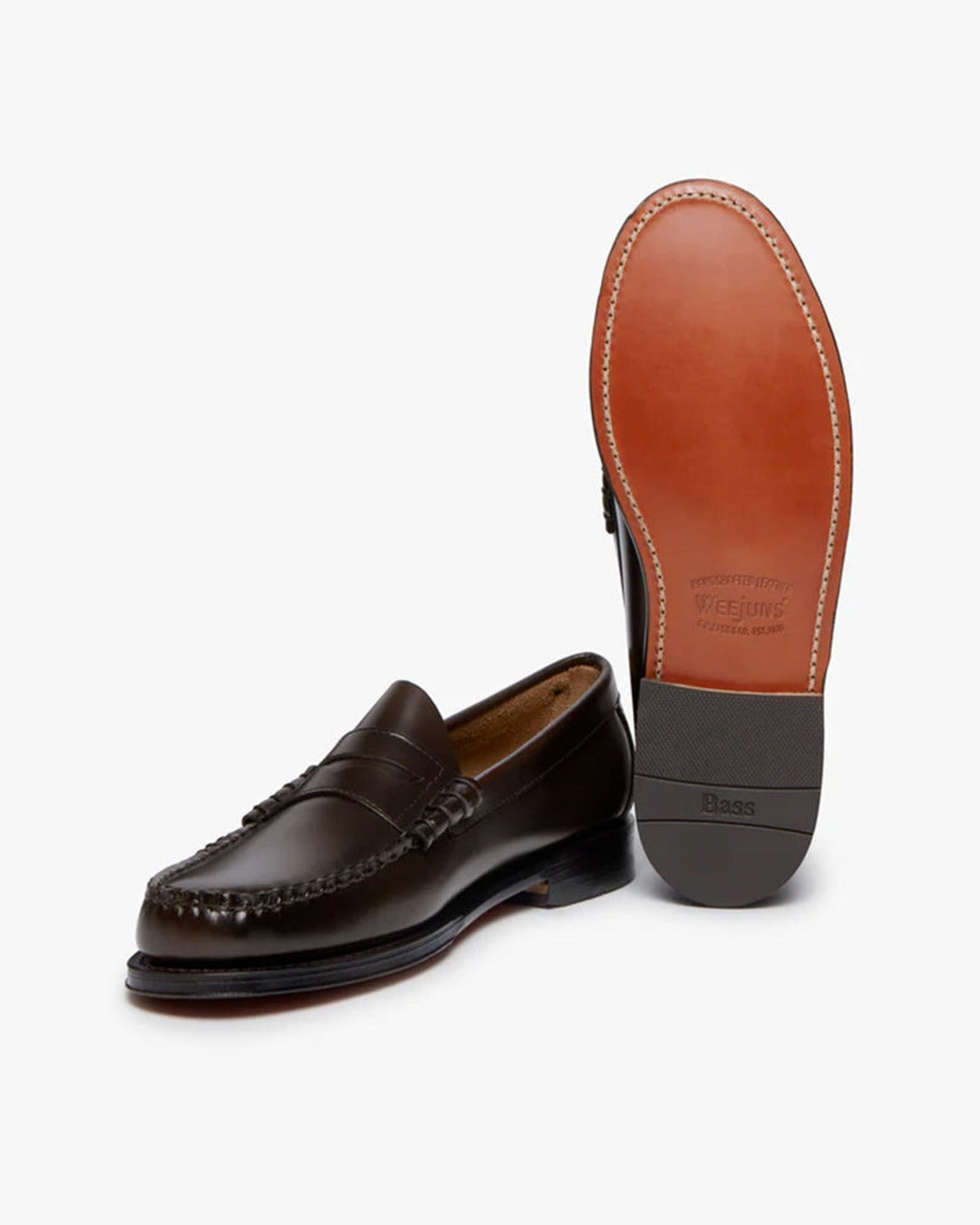 Gh Bass - Mocassins Weejuns Penny - Chocolat