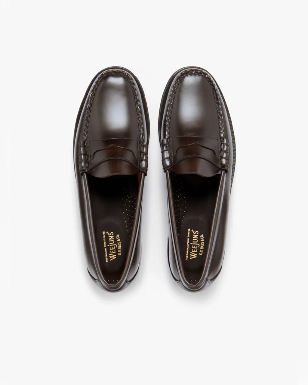 Gh Bass - Mocassins Weejuns Penny - Chocolat