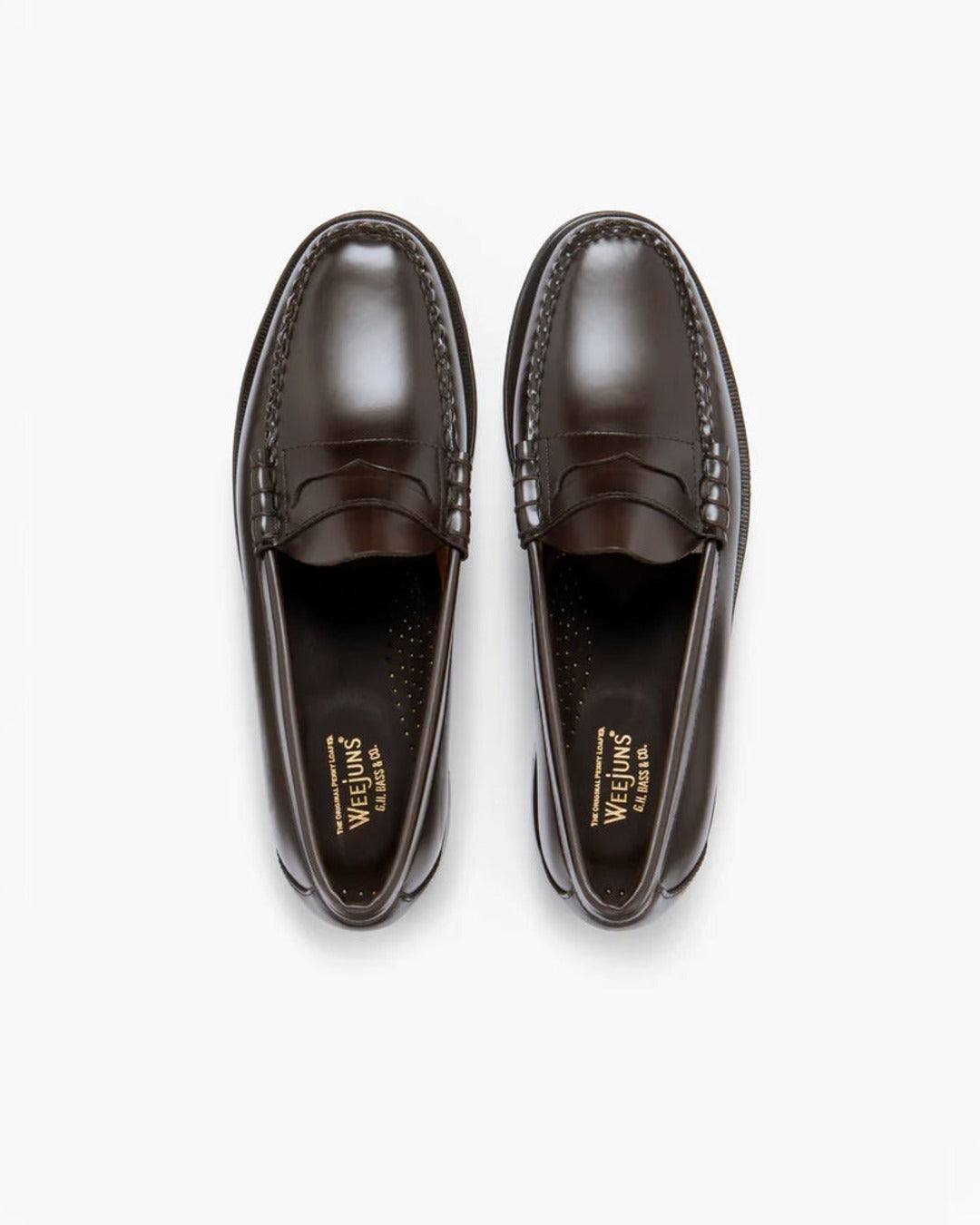 Gh Bass - Mocassins Weejuns Penny - Chocolat