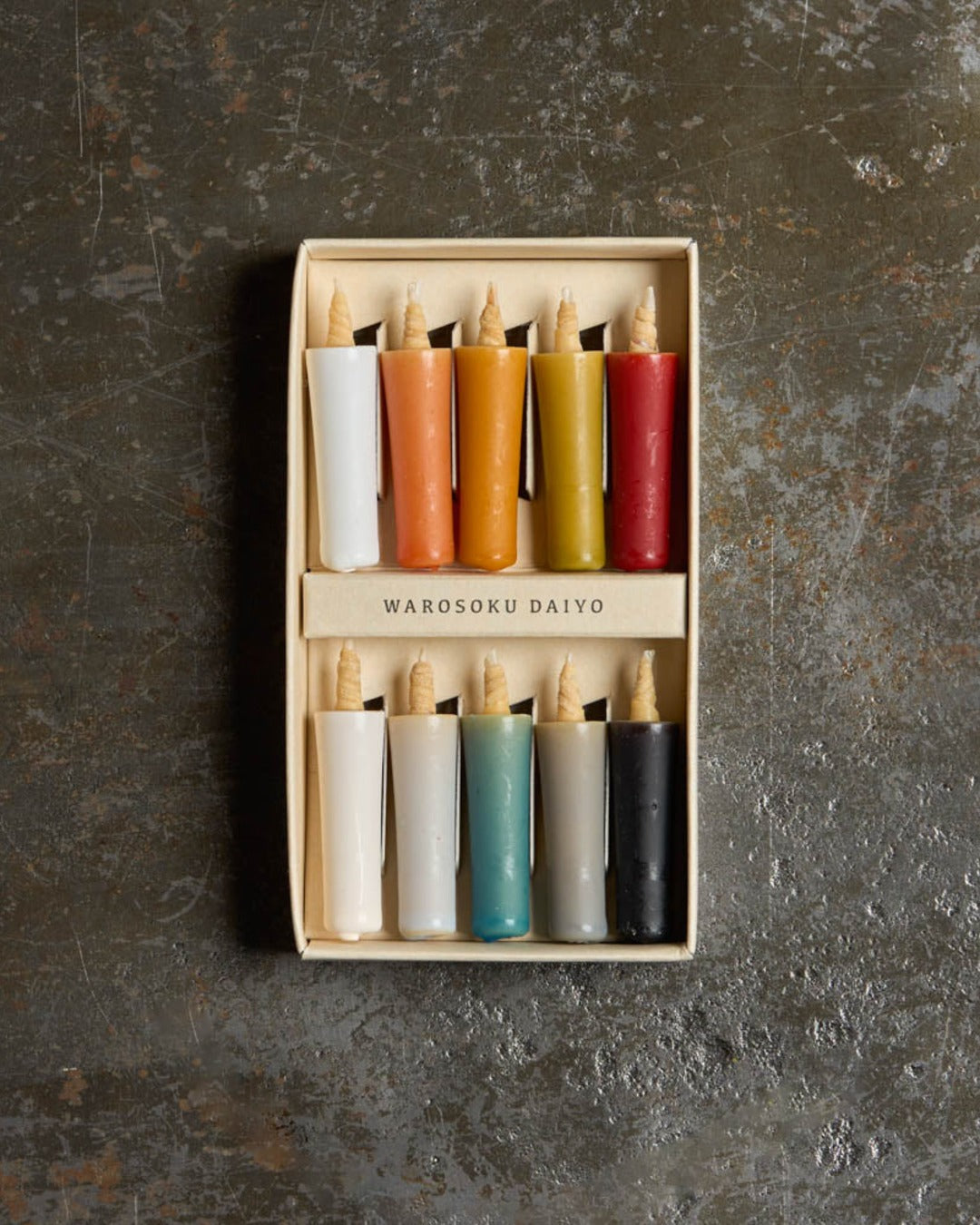 Daiyo - Bougies En Cire De Riz Couleurs Terre