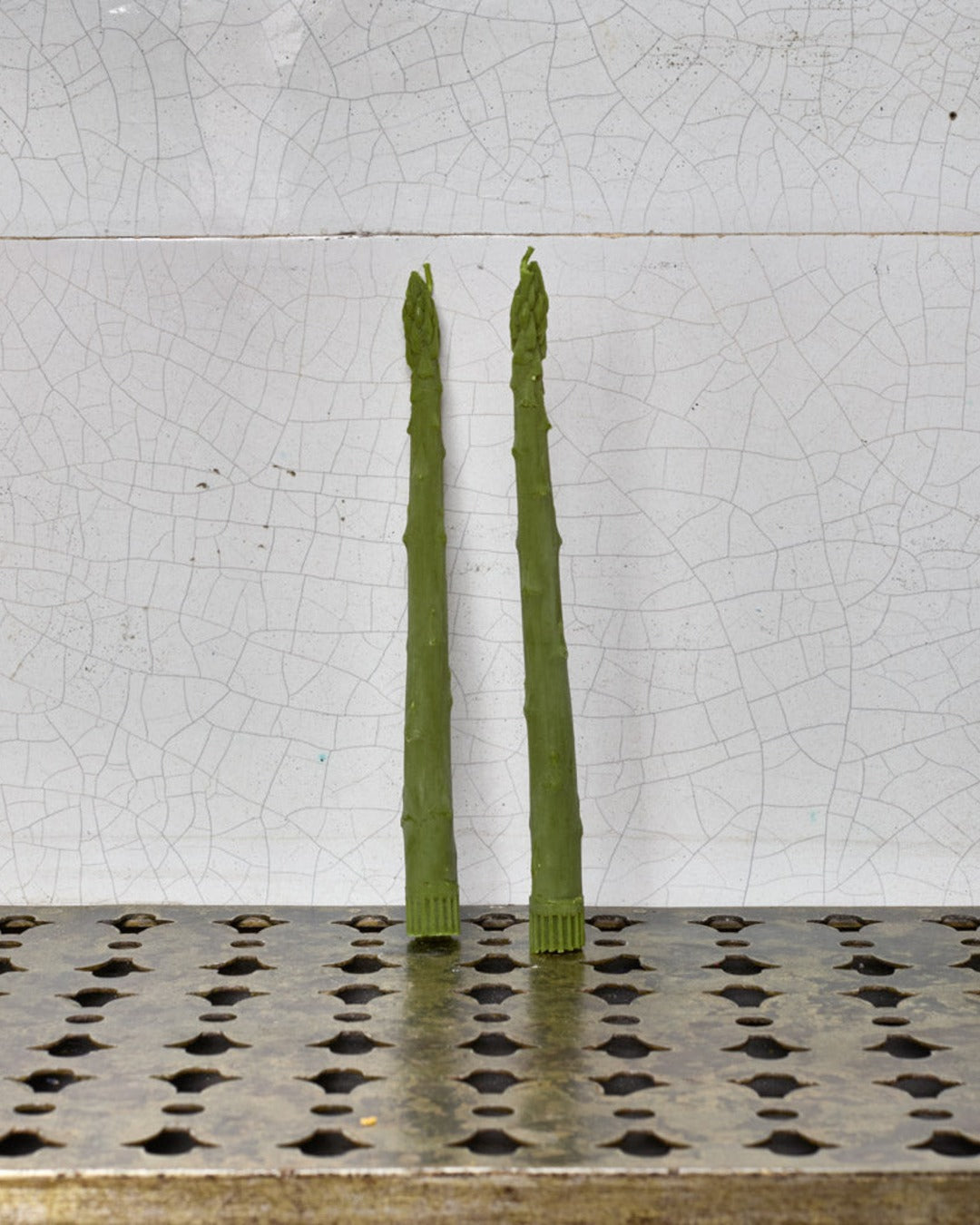 Happy Organics - Set of 2 Candles - Asparagus