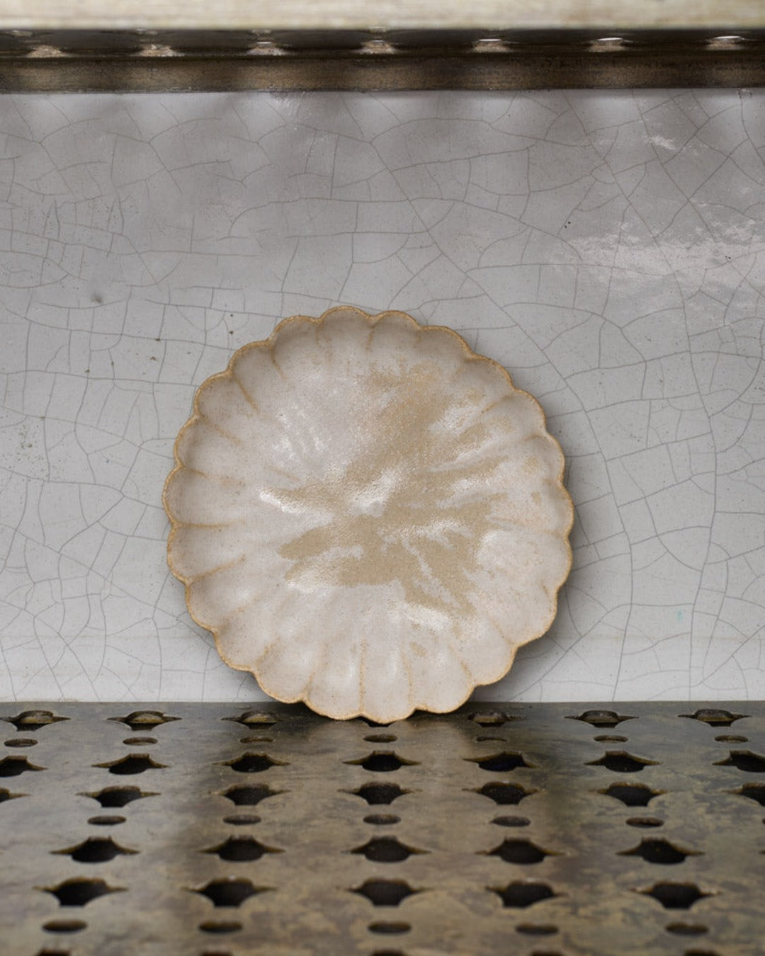 Pauline M - Assiette Flower Shell Ceramics
