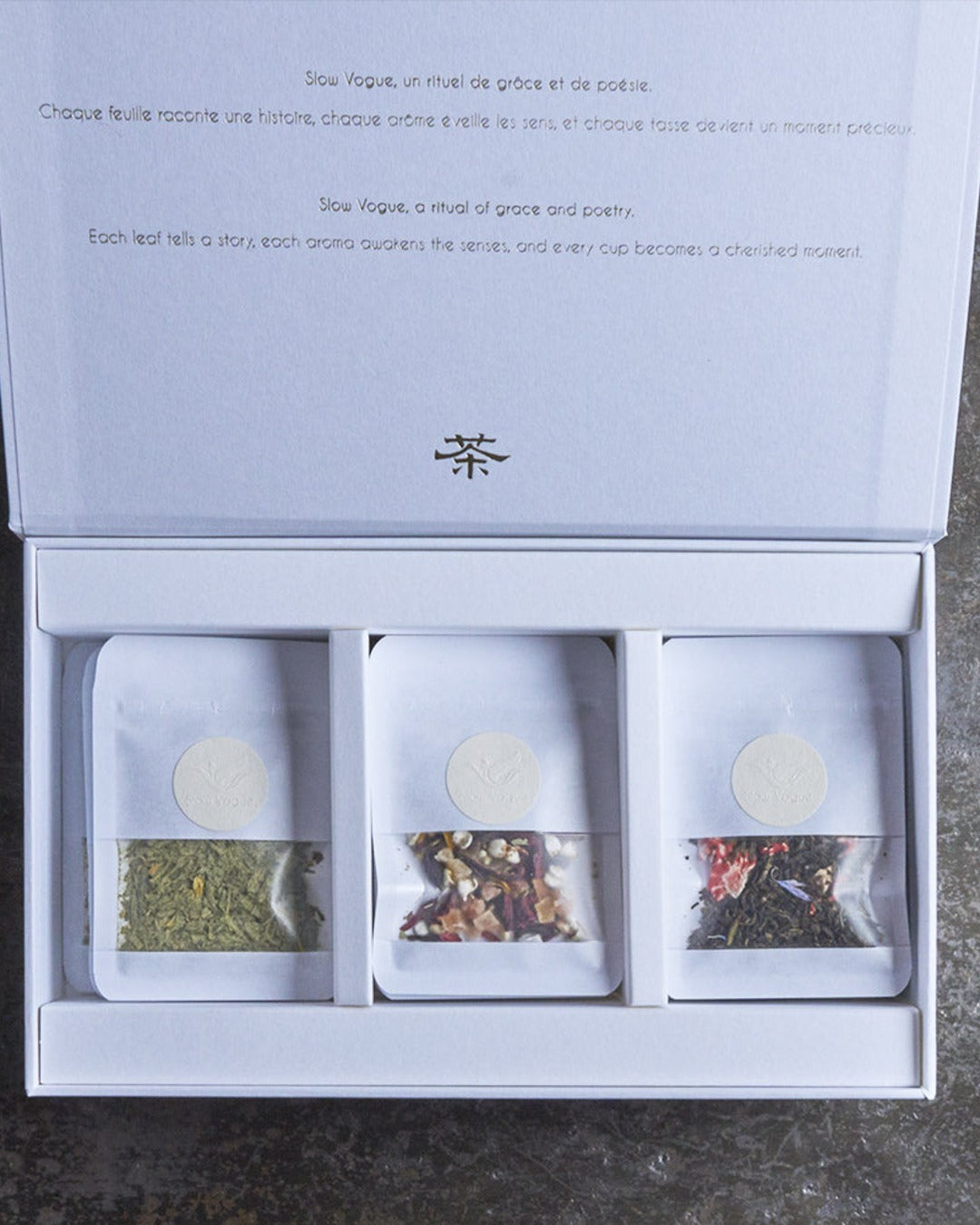 Slow Vogue - Tea and Infusion Gift Set - Precious Collection