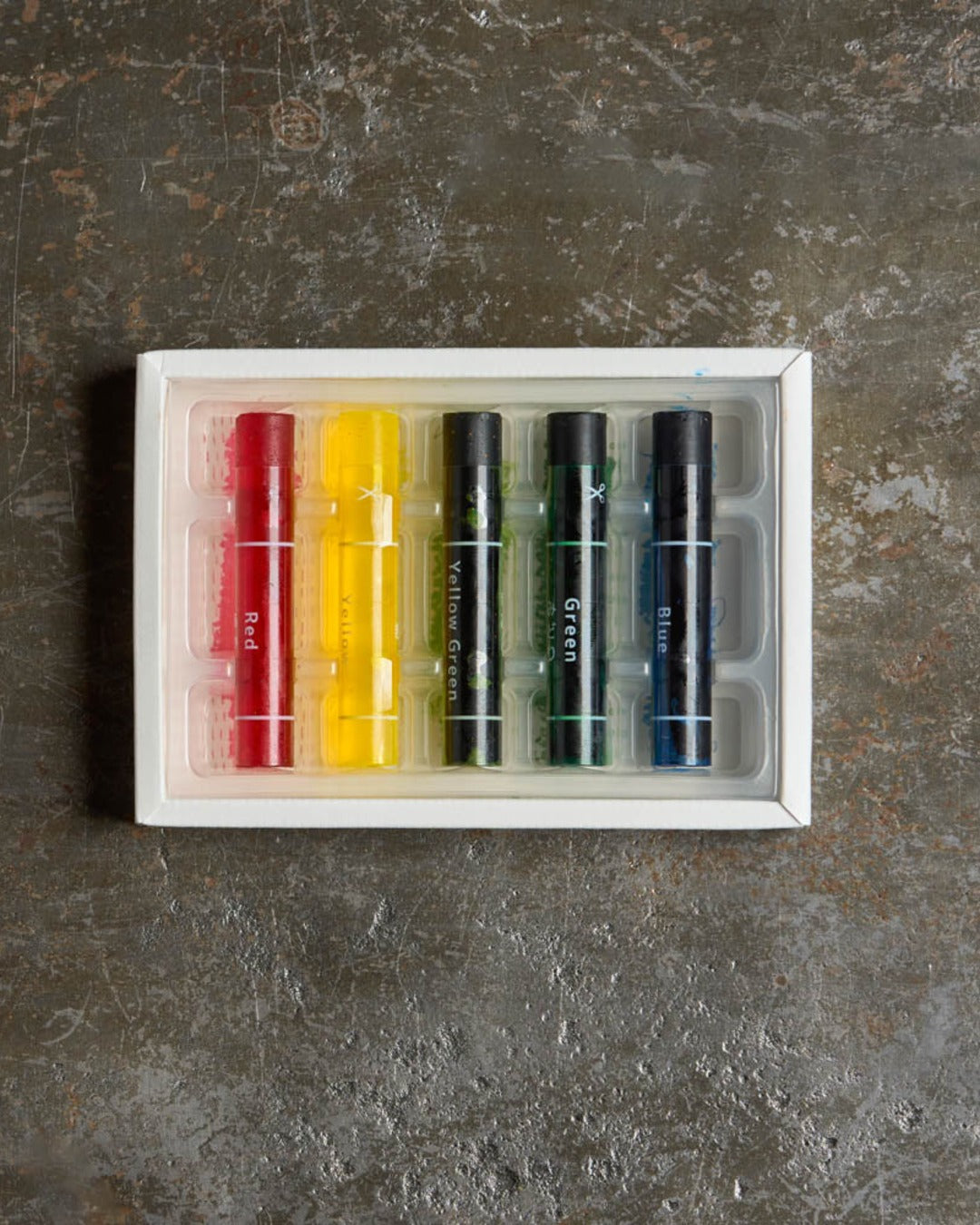 Kokuyo - Set of 5 Transparent Pencils