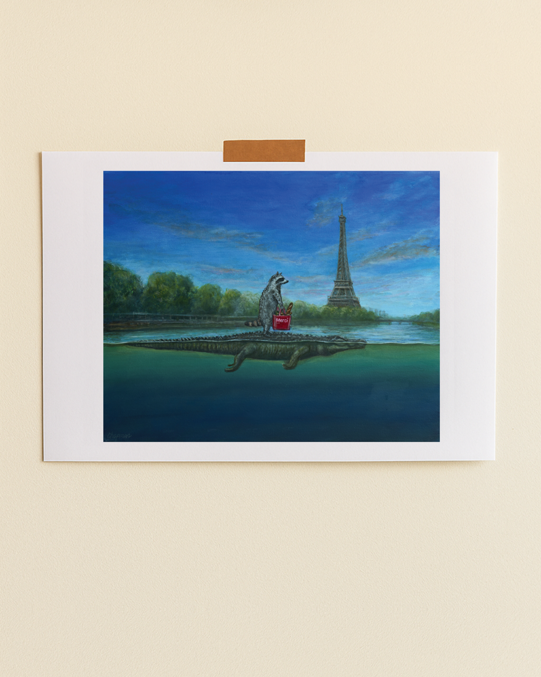 Merci x Travis Chapman - River Tour poster