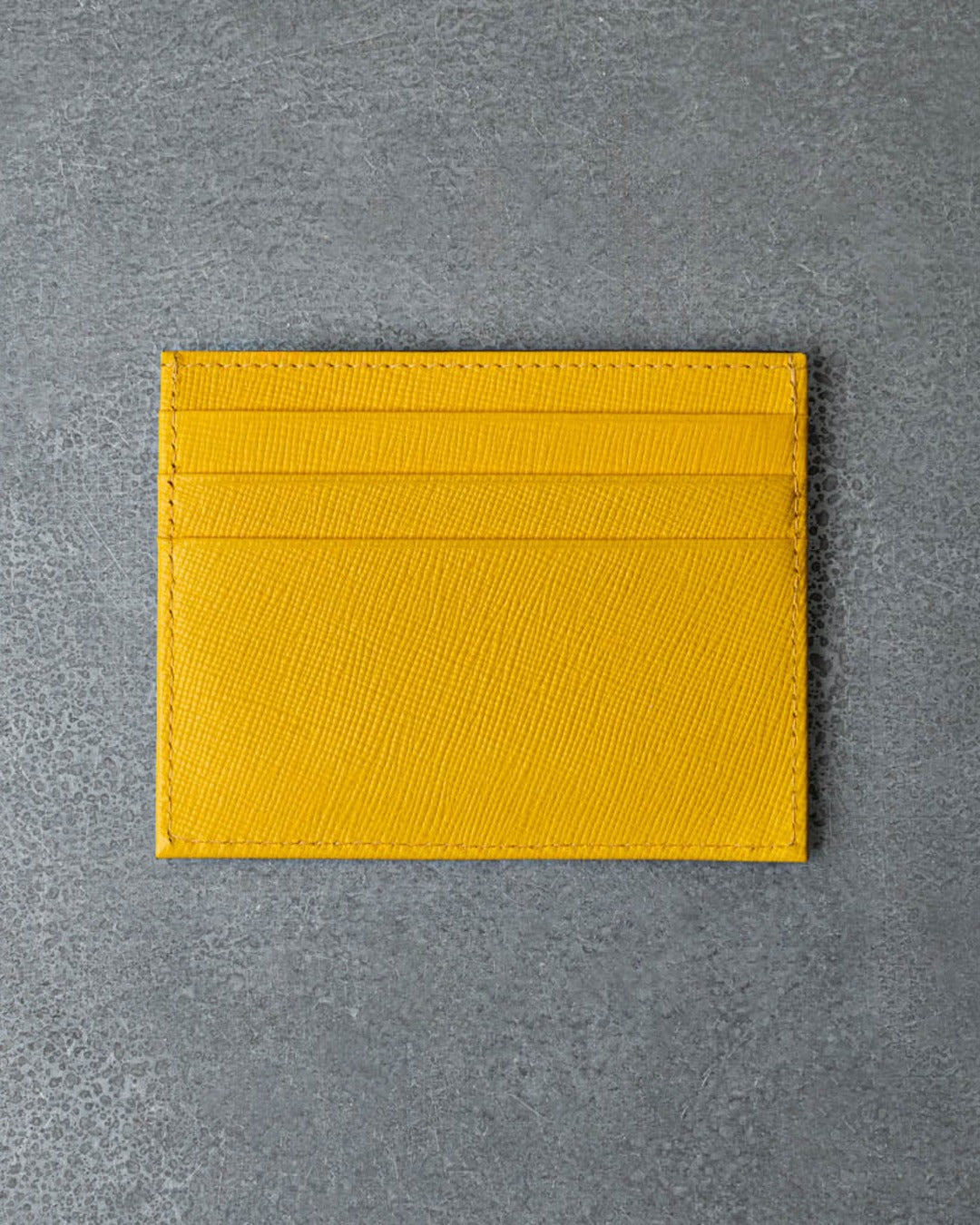 Merci - Flat Card Holder - Yellow
