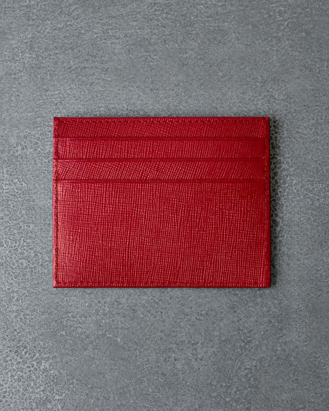 Merci - Flat Card Holder - Red