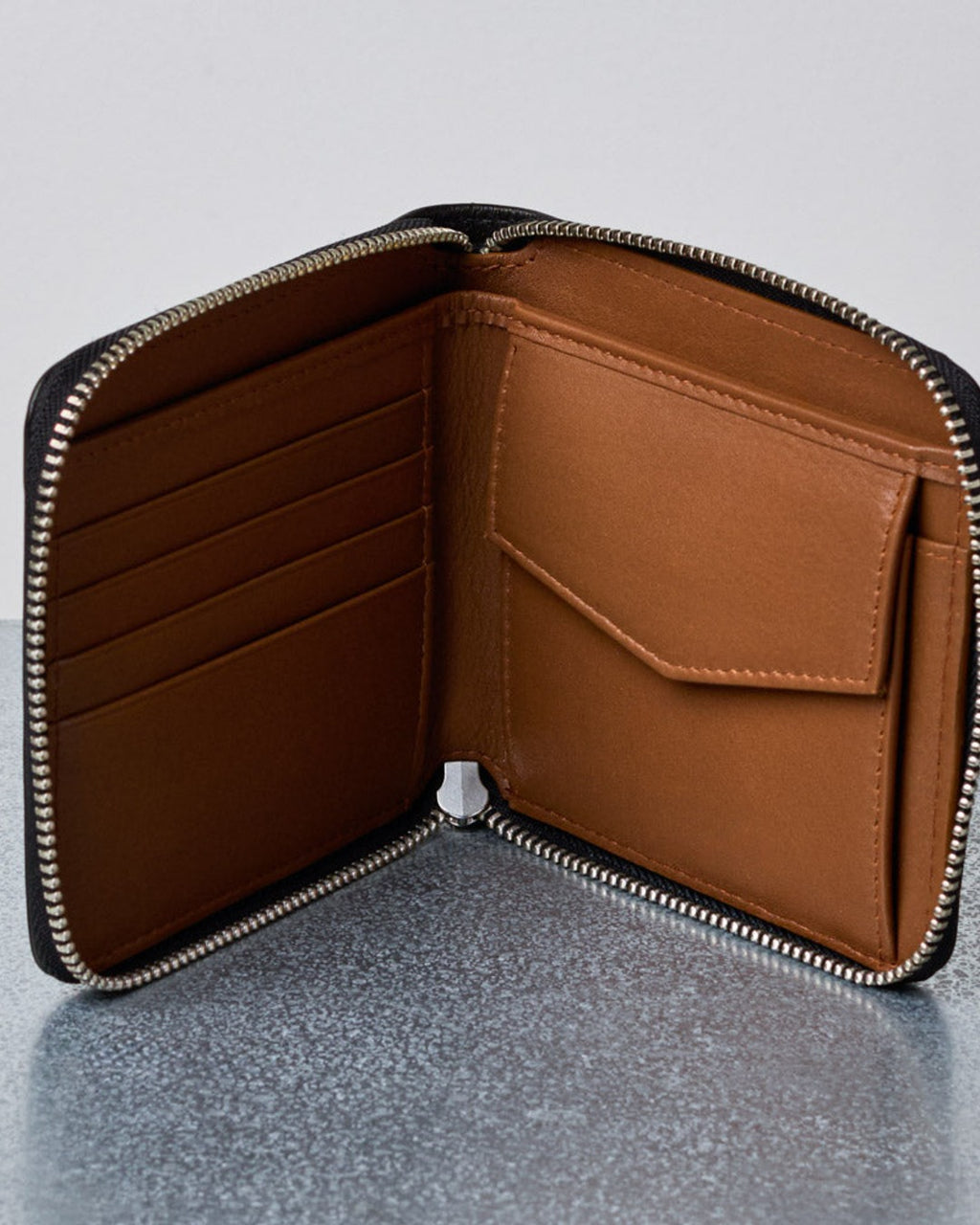Merci - Zip Wallet - Black