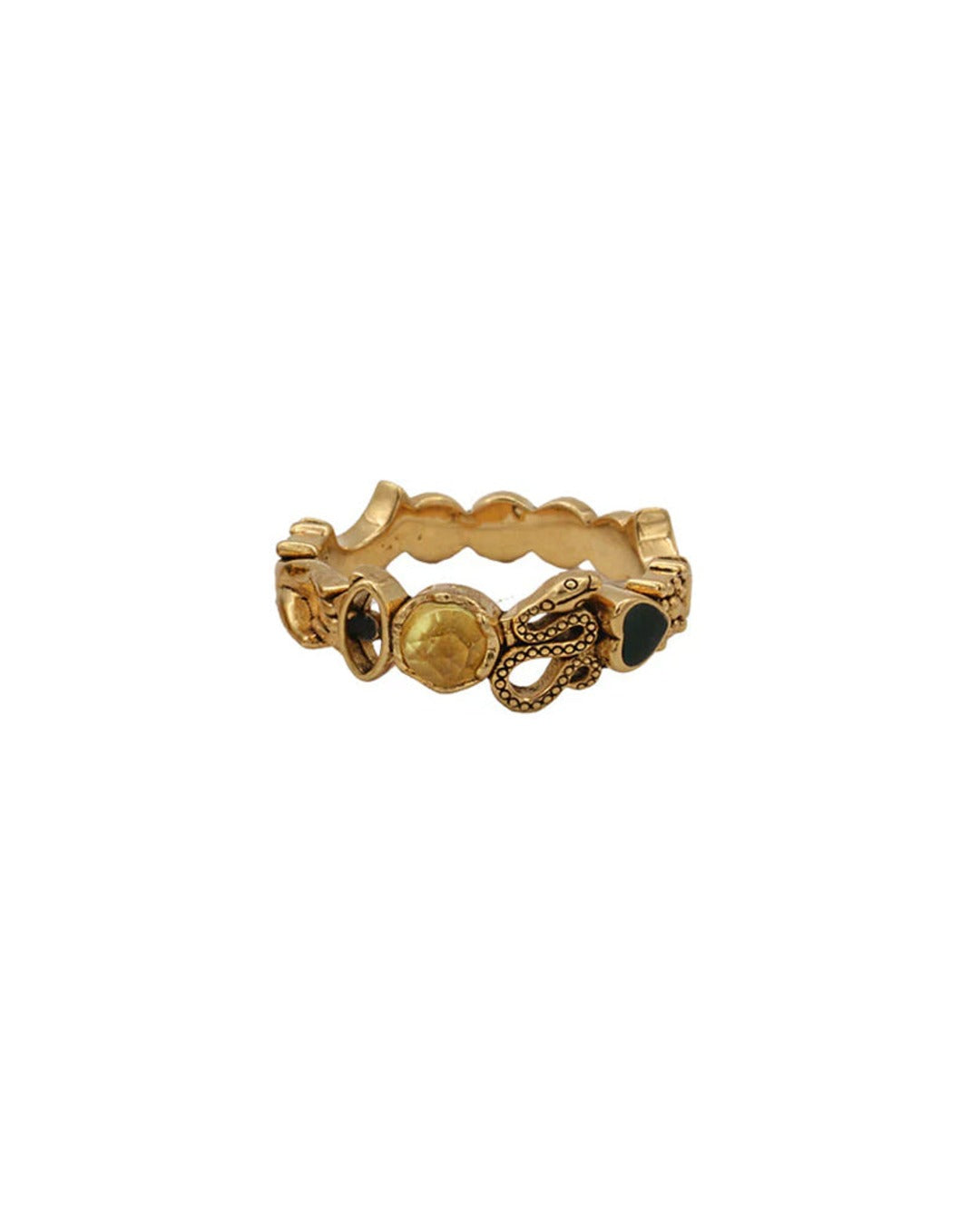 La2L - Bague Sacha Elements - Citrine