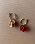 Project Bon - Caramelos Souvenir Earrings - Brown