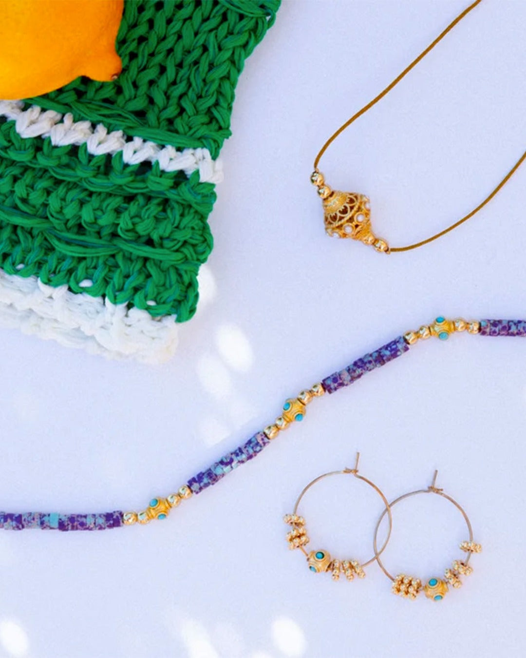 Juhu - Cruz Earrings - Gold