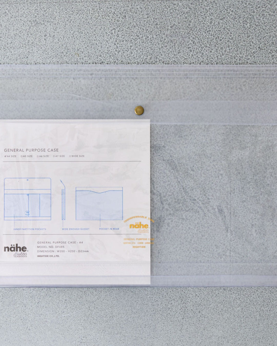 Náhe - Pochette Polyvalente Pour Documents - Transparent