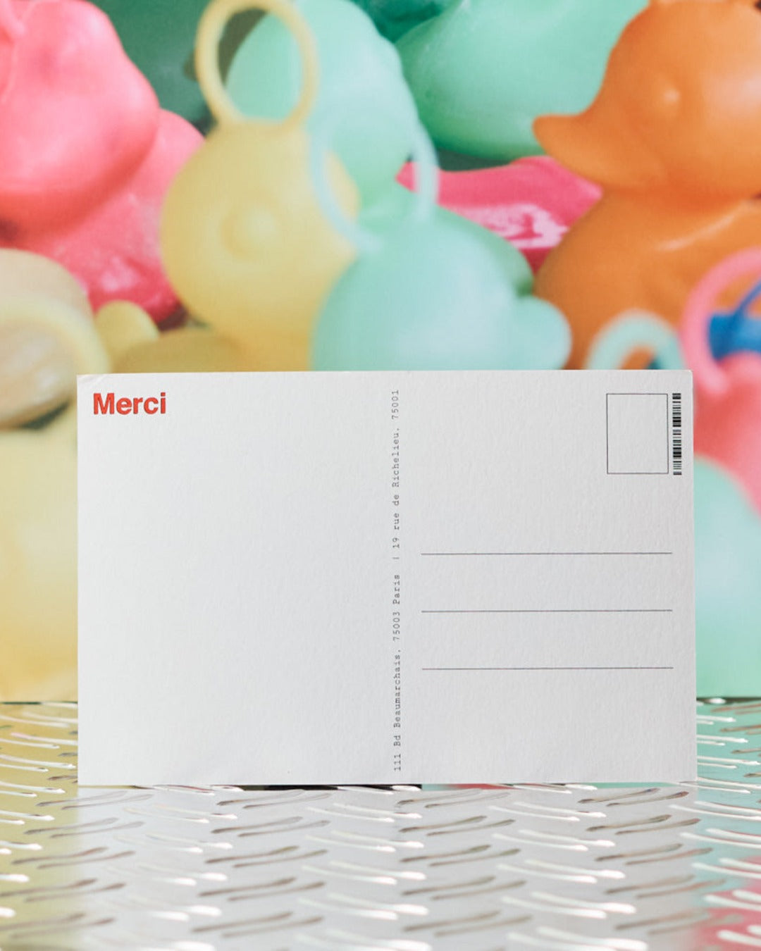 Merci - Postcard - Greetings from