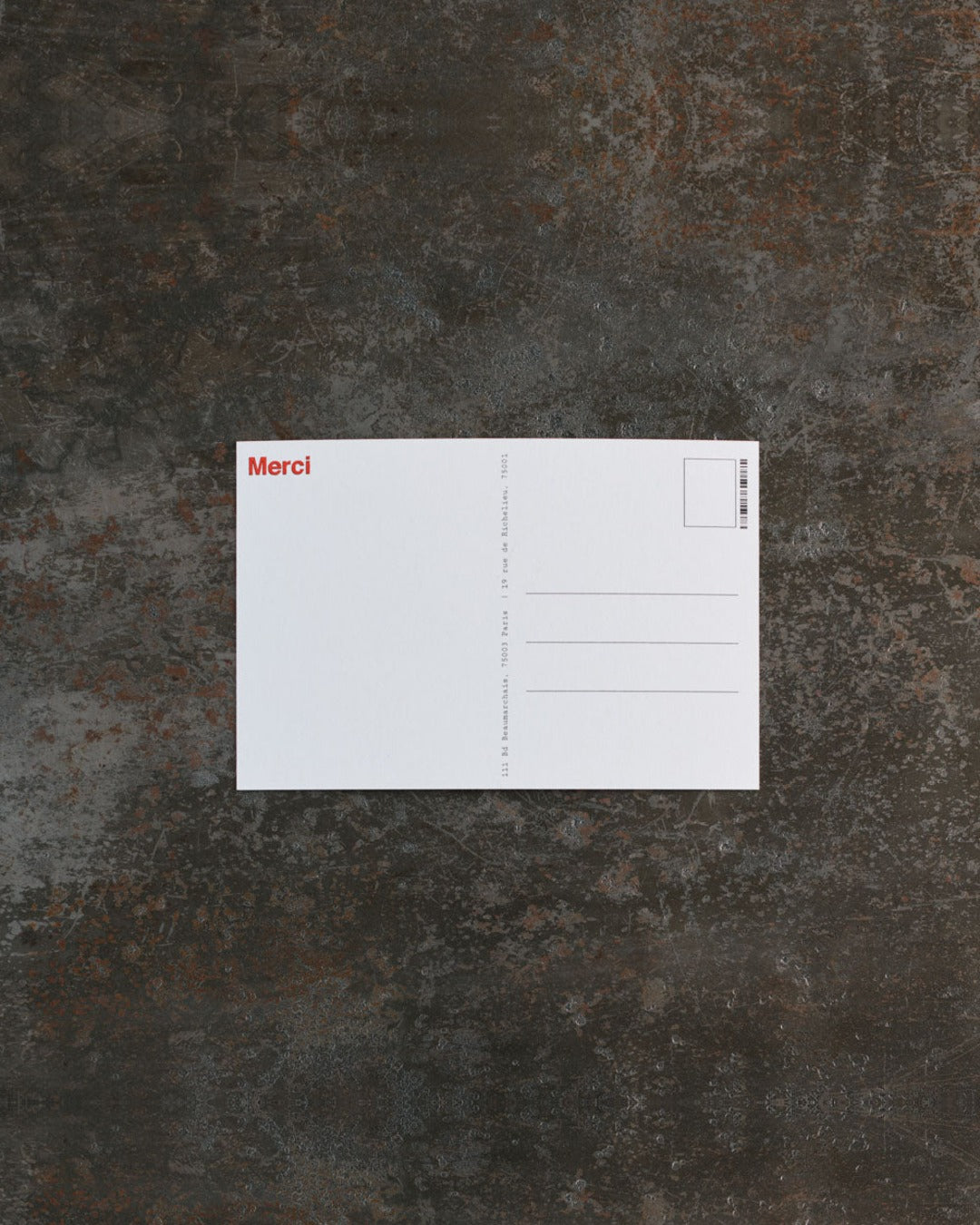 Merci - Postcard - Greetings from