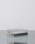 Cosi Tabellini - Glass and Pewter Soap Dish