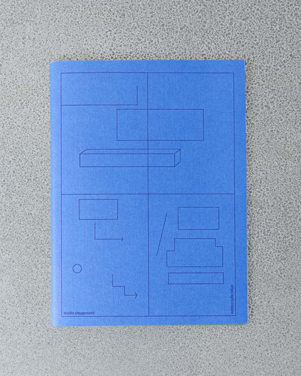Edition Julie Joliat - Booq Notebook - Blue & Violet