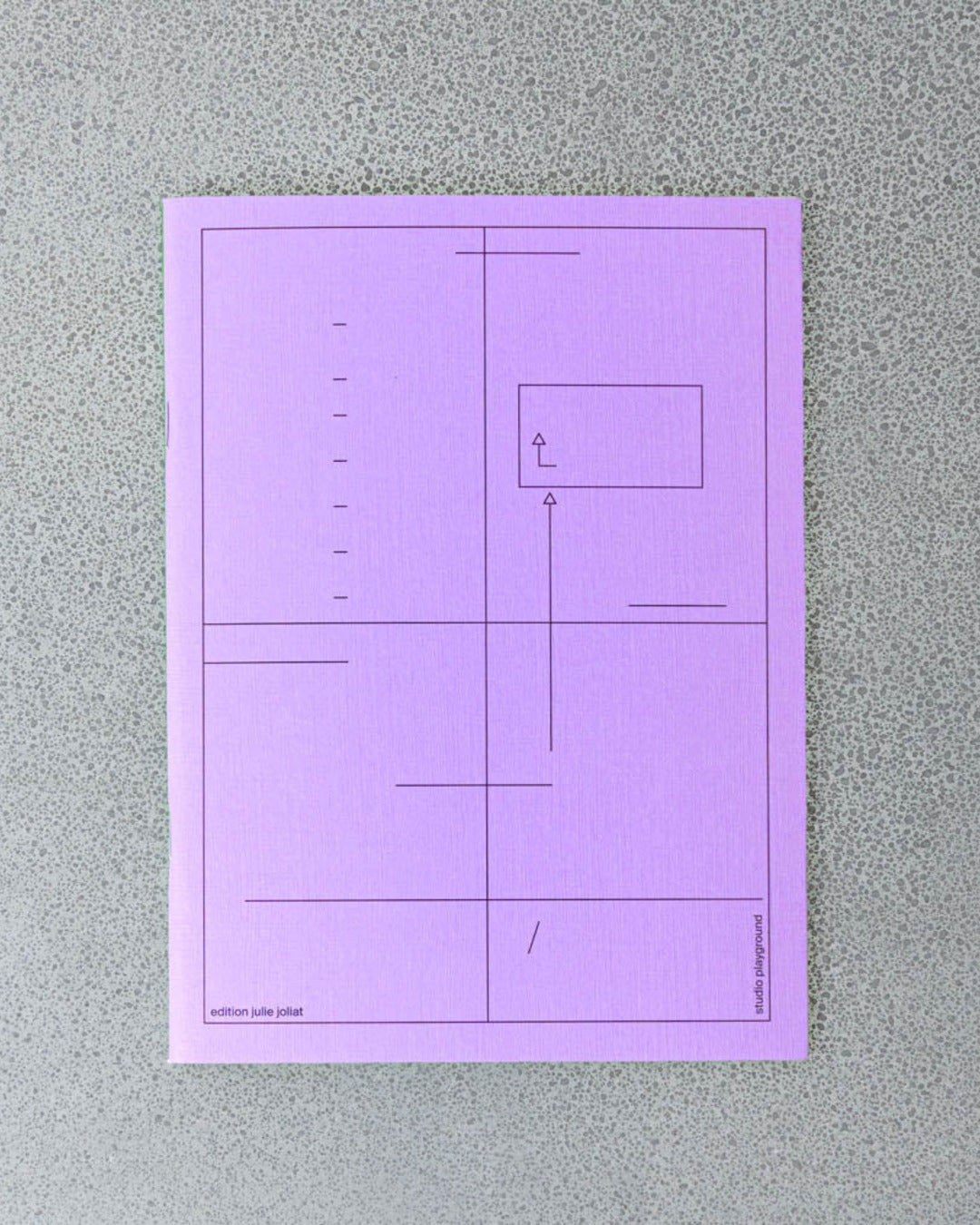 Edition Julie Joliat - Booq Notebook - Blue & Violet