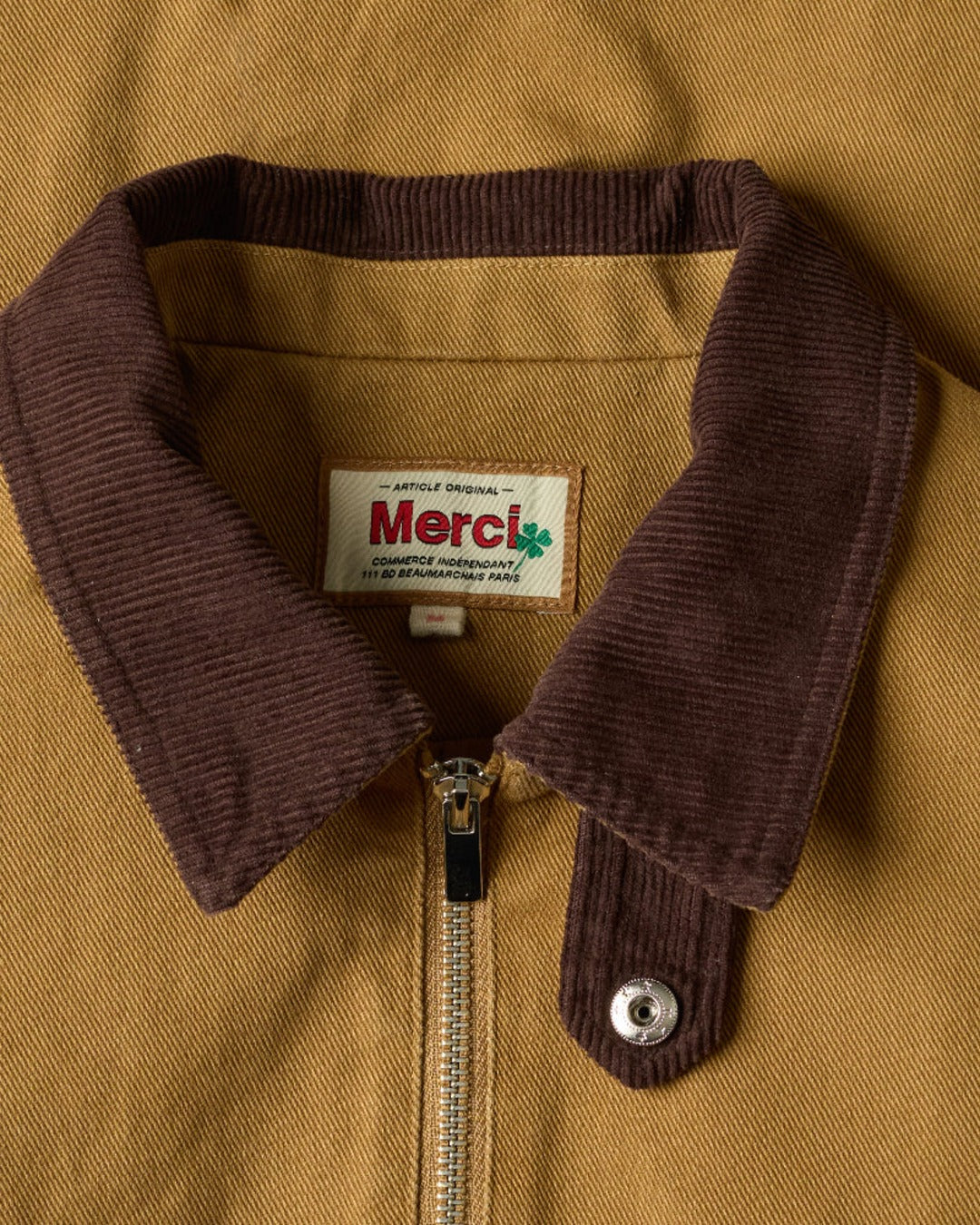 Merci - Veste Marla - Marron Tabac
