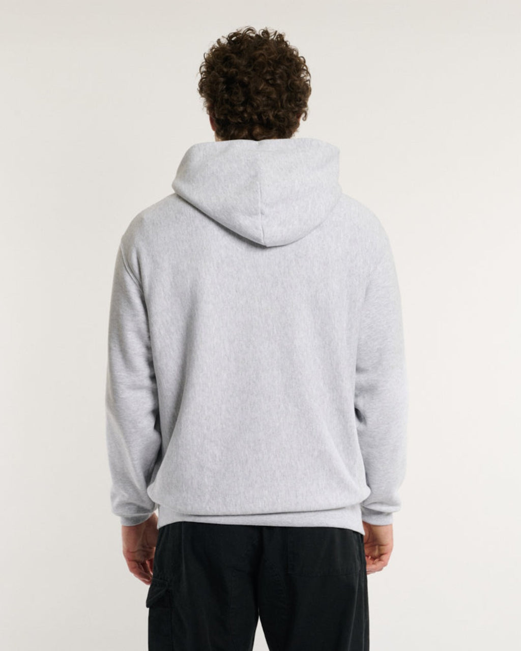 Merci x Champion - Sweat À Capuche Merci Patch- Gris