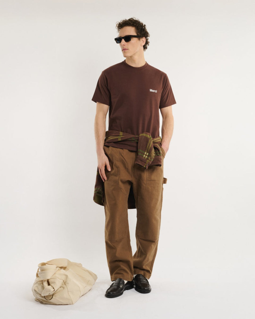 Merci - Aurelien T-shirt - Brown
