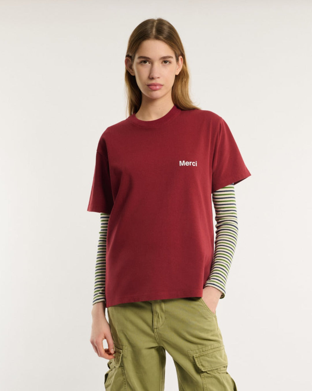 Merci - Aurelien T-shirt - Wine