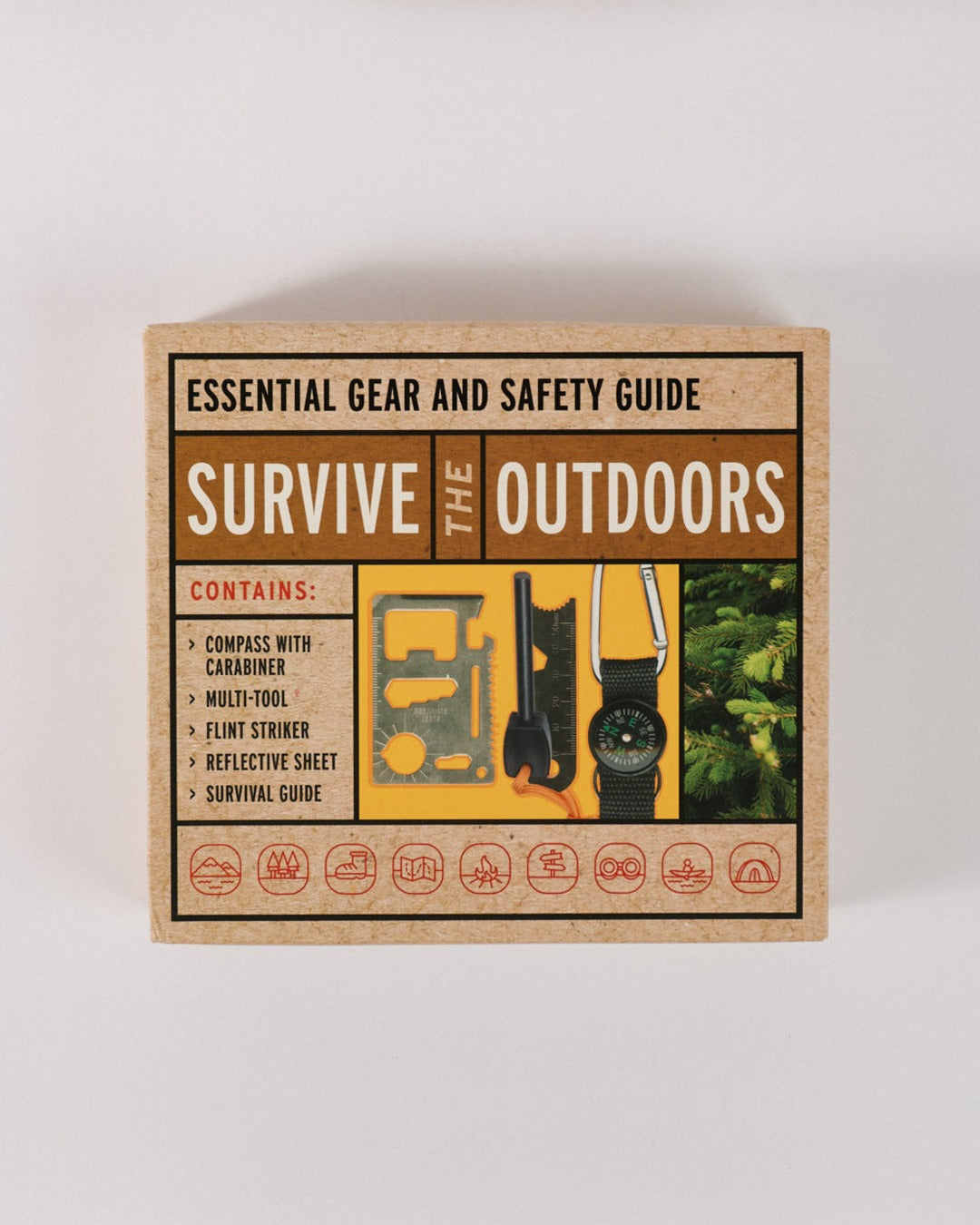 Quarto - Livre Survive The Outdoors Kit