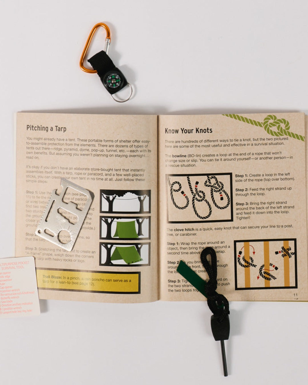 Quarto - Livre Survive The Outdoors Kit