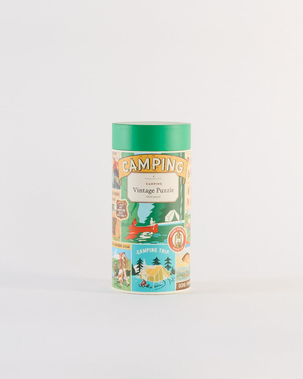 Cavallini Paper & Co. - Puzzle Camping