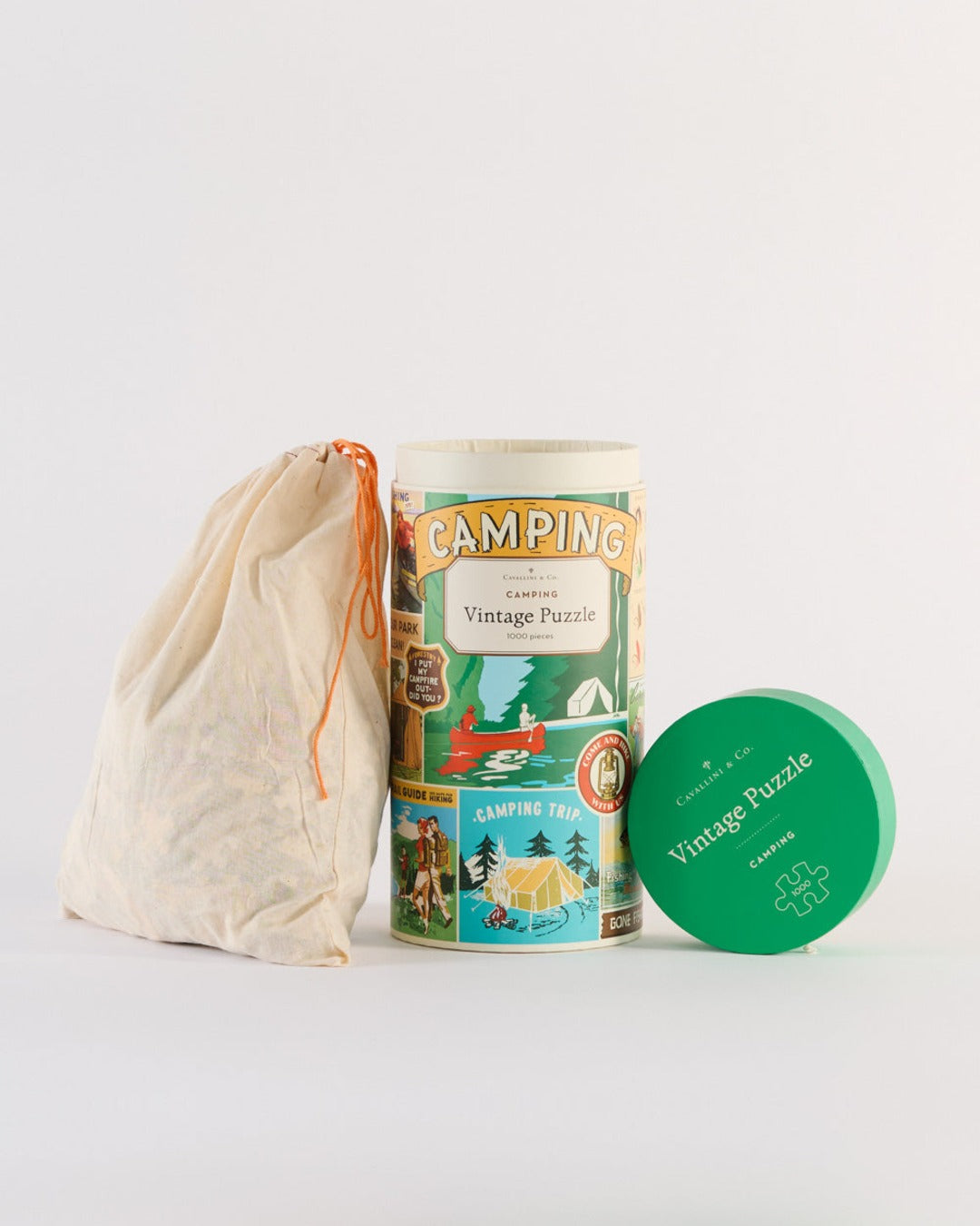 Cavallini Paper & Co. - Puzzle Camping
