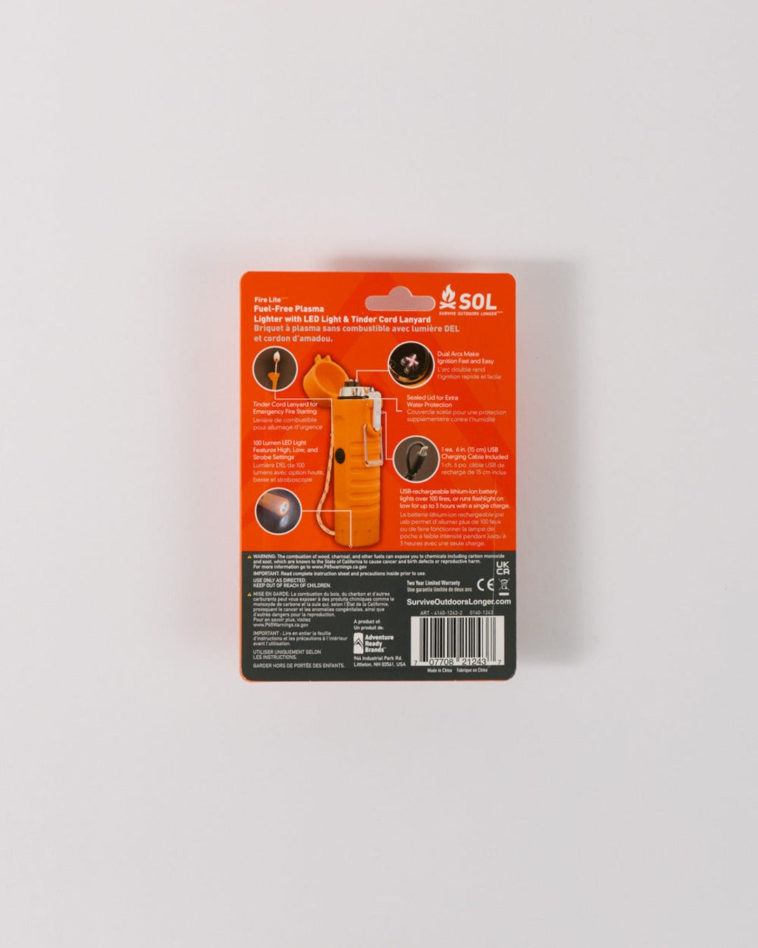 Sol - Briquet Sans Gaz