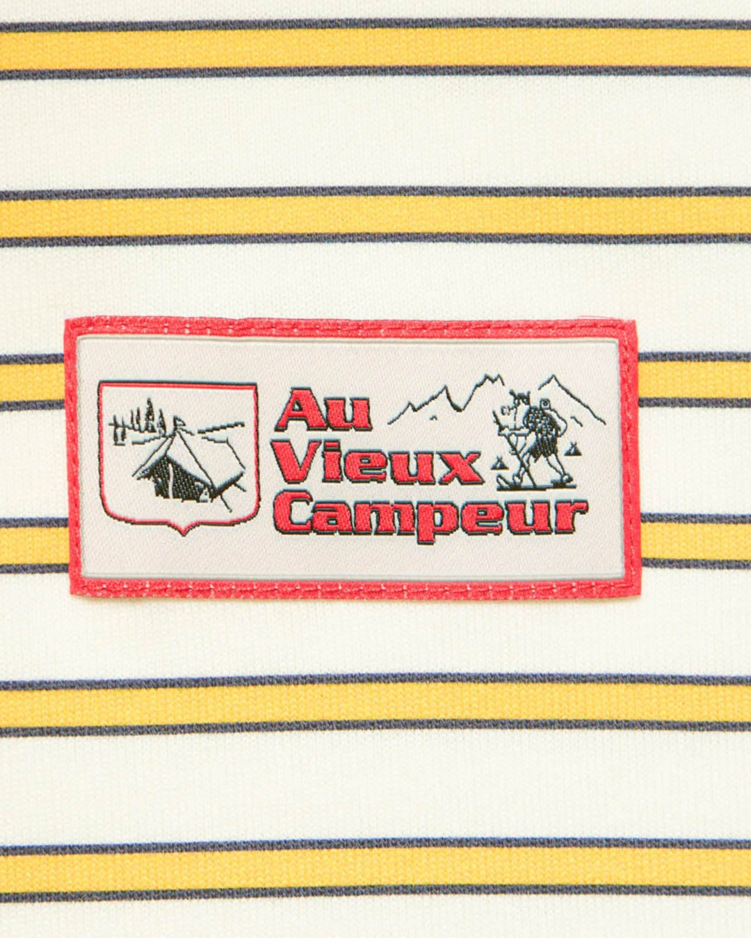 Au Vieux Campeur - Congés Payés - Roger Striped Polo - Blue Yellow & White