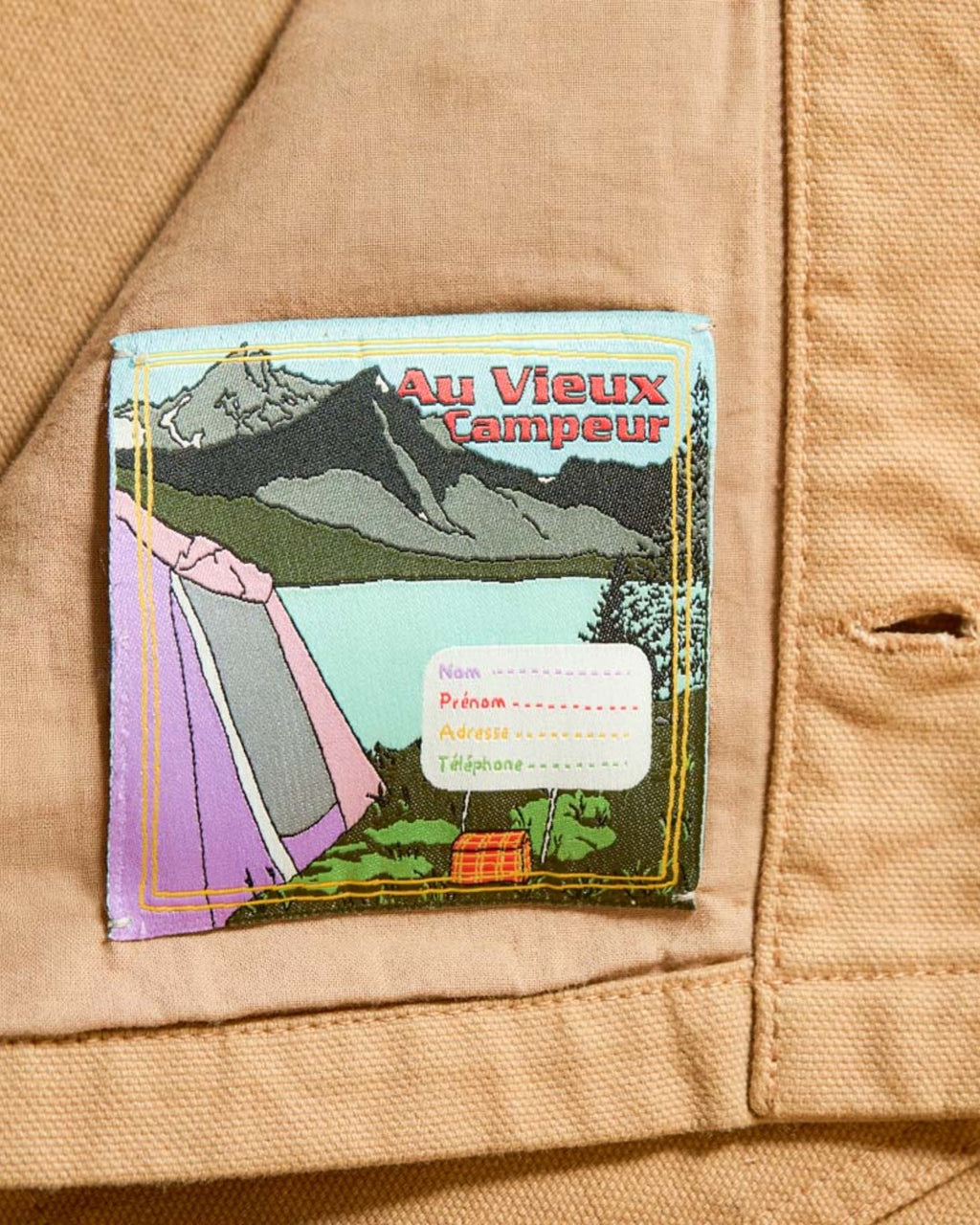 Au Vieux Campeur - Congés Payés - Henri Canva Jacket - Beige