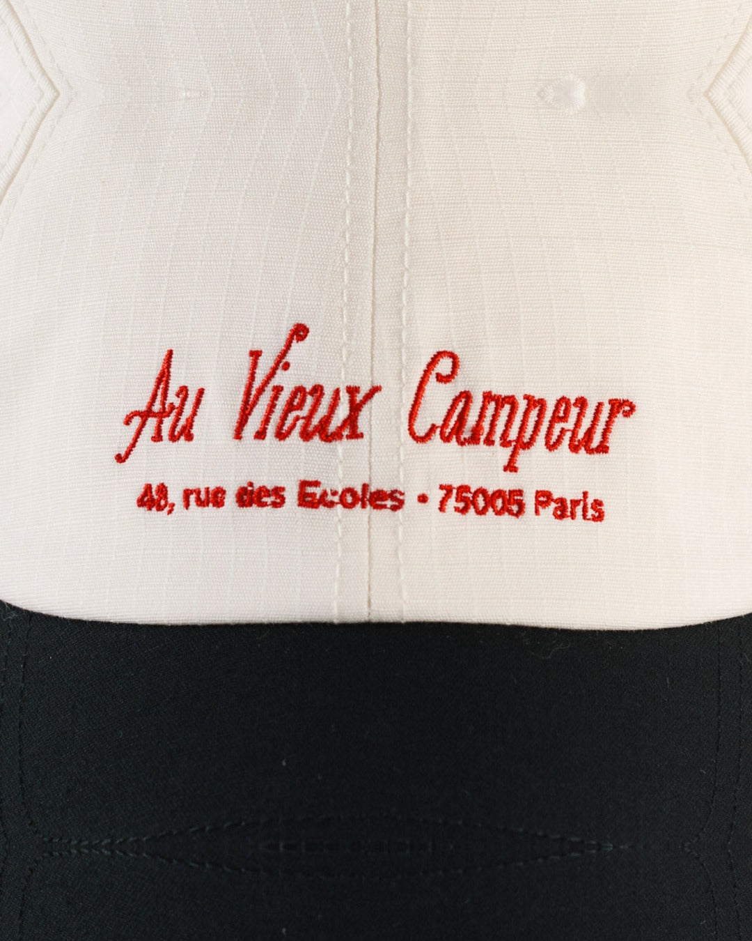Au Vieux Campeur - Congés Payés - Casquette Michel - Bleu & Blanc