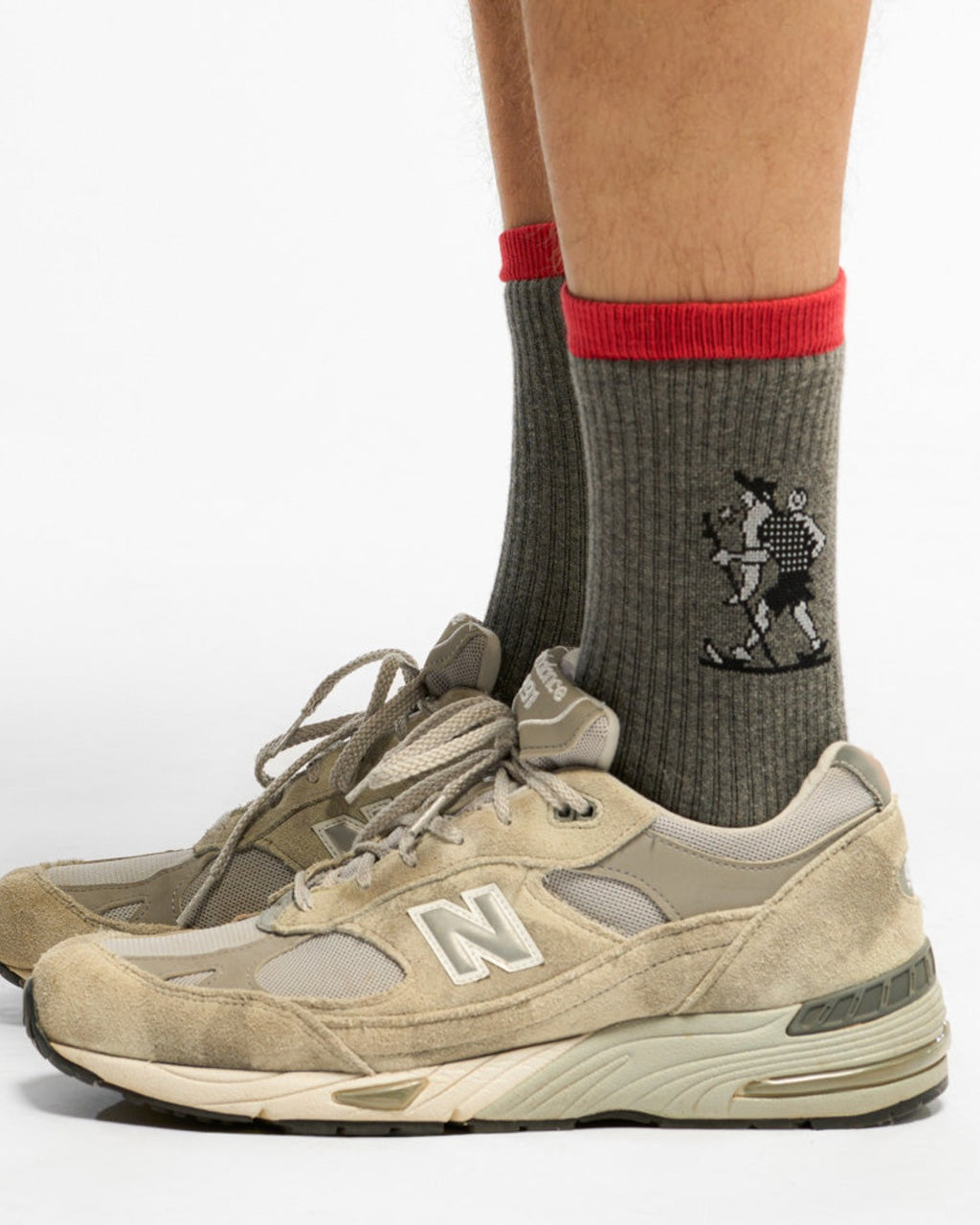 Au Vieux Campeur - Congés Payés - Marcheur Socks - Grey