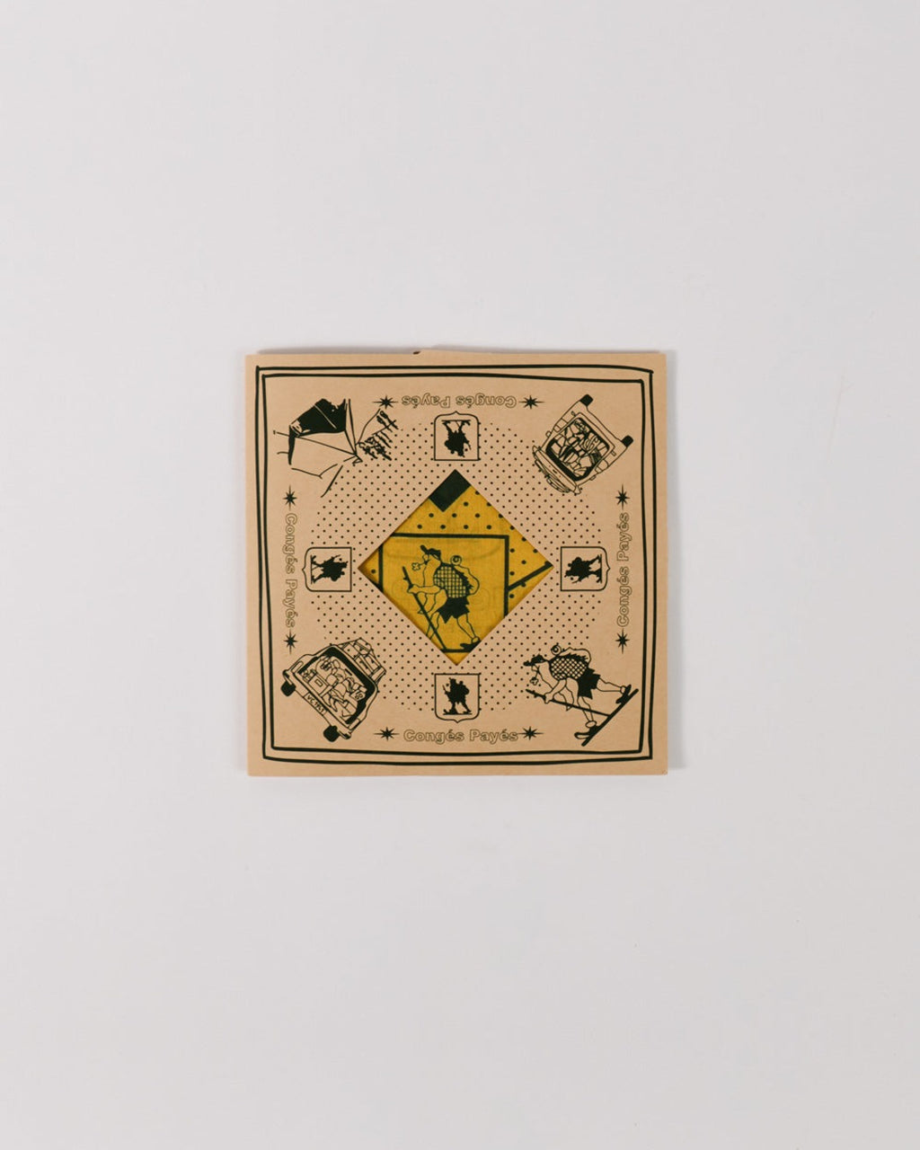 Au Vieux Campeur - Congés Payés - Au Vieux Campeur Bandana - Yellow