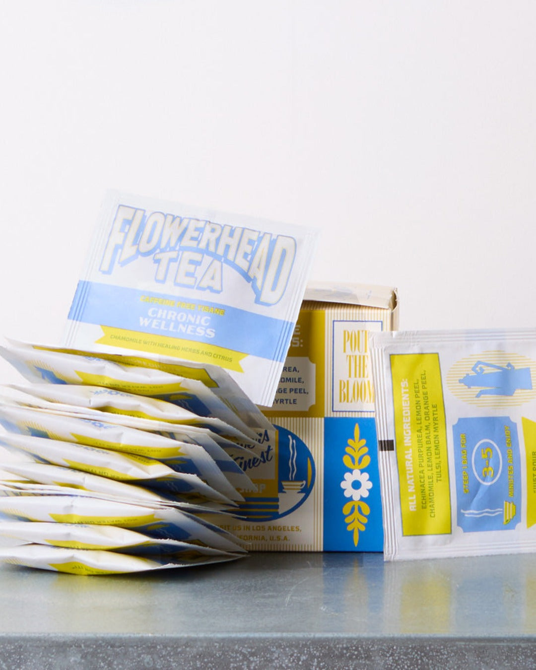 Flowerhead Tea - Tea Bags - The Chronic Wellness