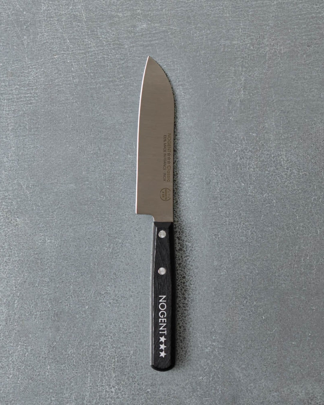 Nogent*** - Santoku Knife - Plain Blade - Black