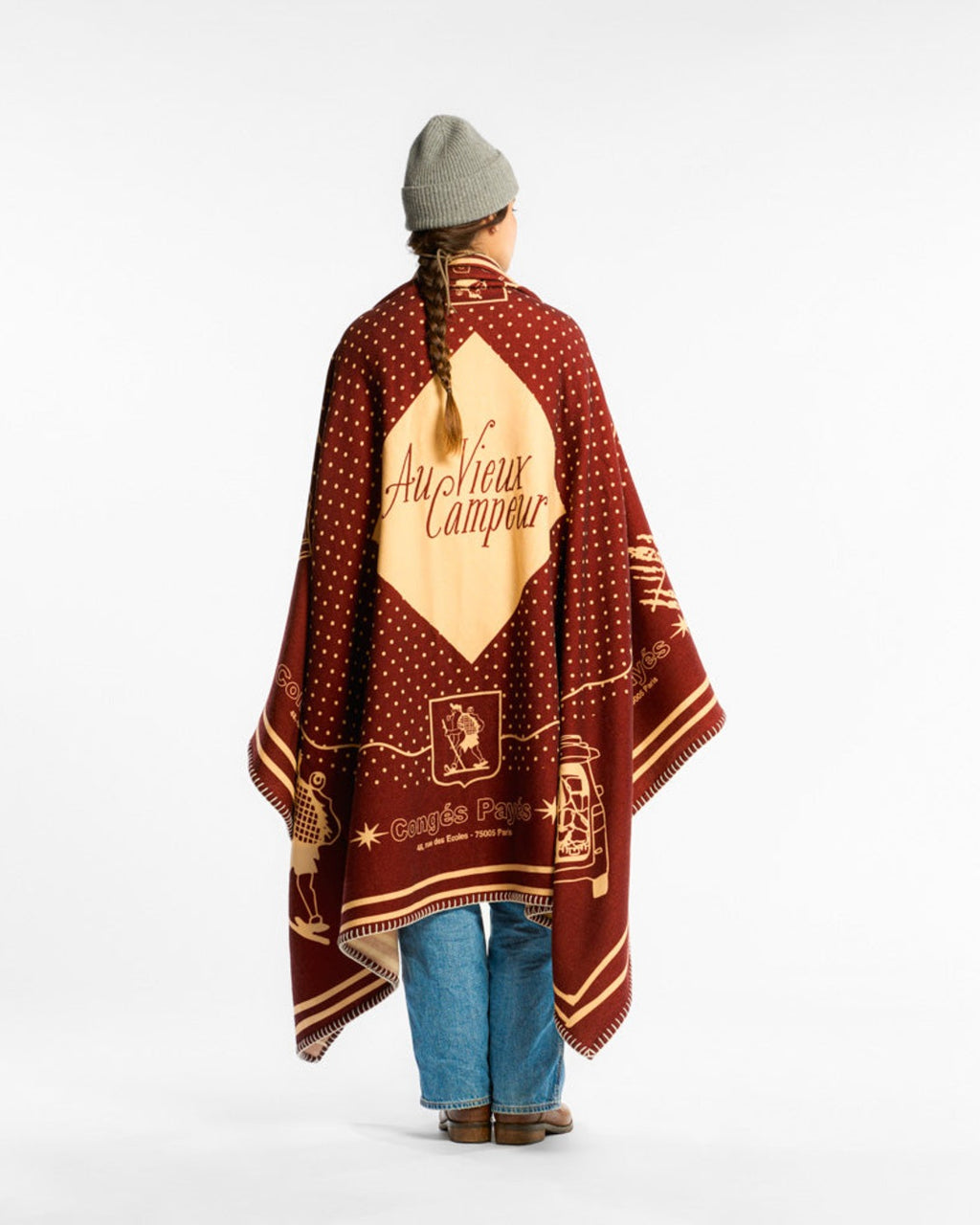 Au Vieux Campeur - Congés Payés - Au Vieux Campeur wool blanket – OG Logo