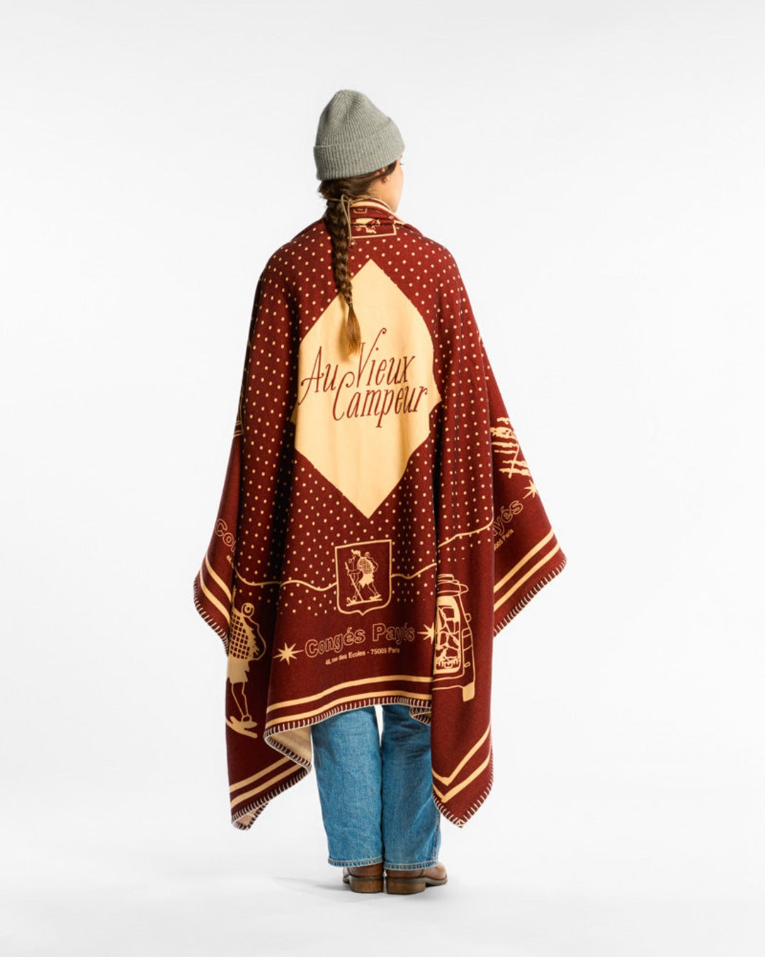 Au Vieux Campeur - Congés Payés - Au Vieux Campeur wool blanket – OG Logo