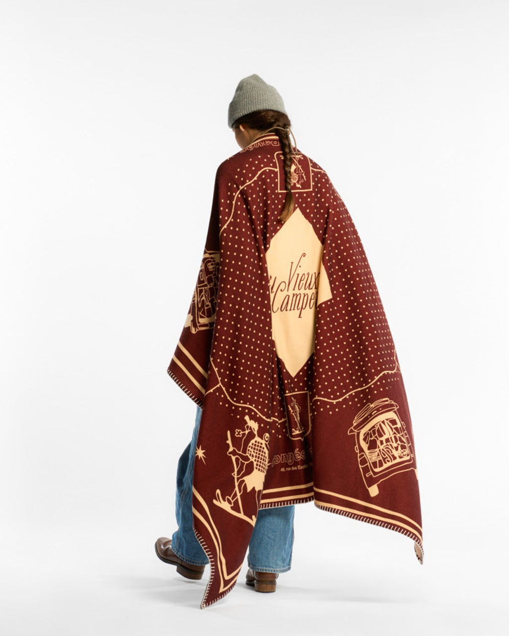 Au Vieux Campeur - Congés Payés - Au Vieux Campeur wool blanket – OG Logo