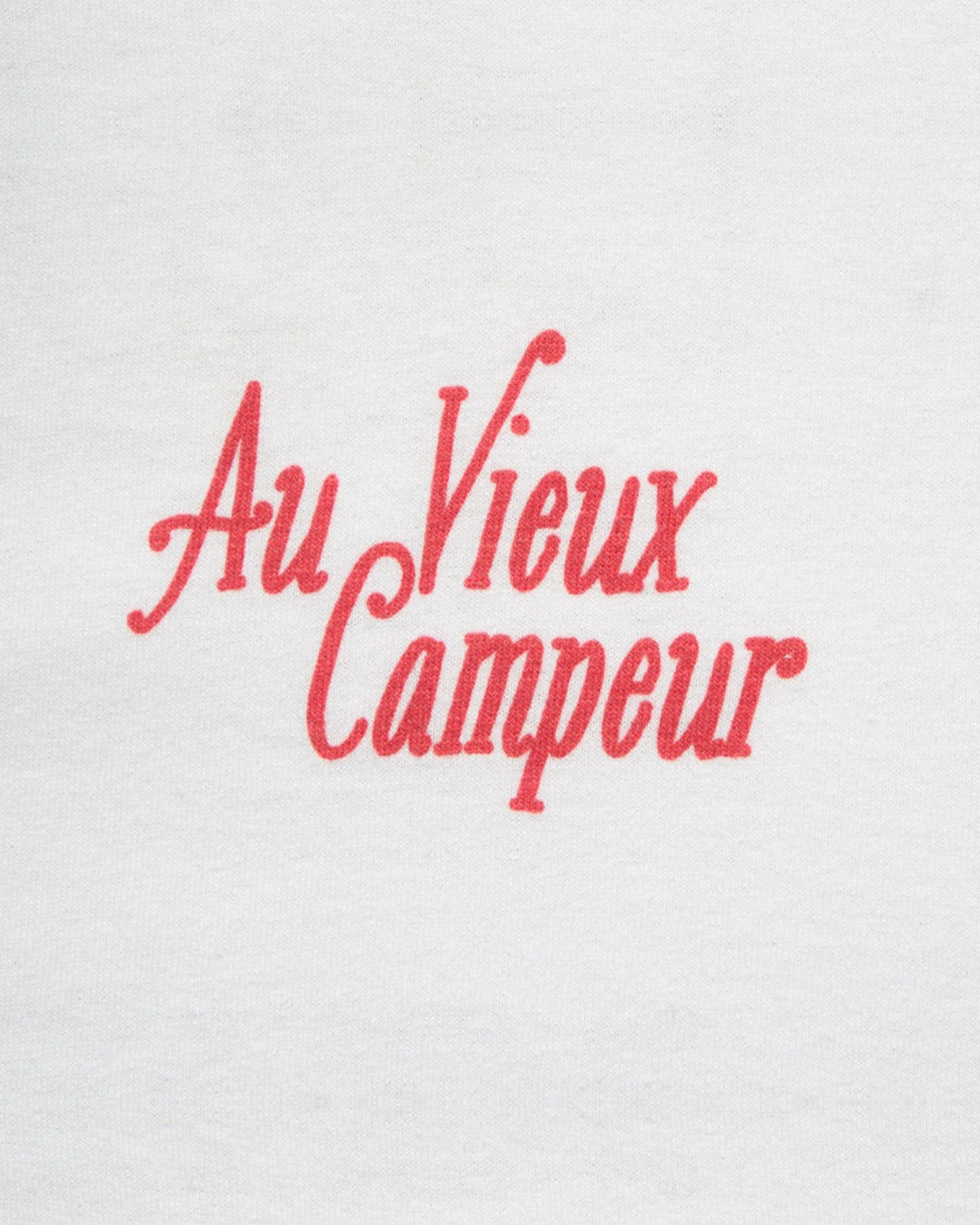 Au Vieux Campeur - Congés Payés - T-Shirt Manches Courtes Chaise De Camping - Blanc