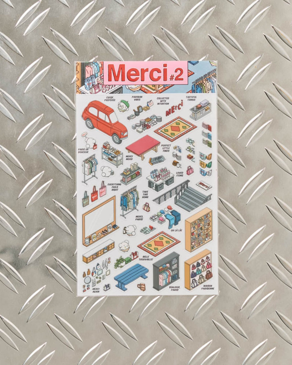Merci - Kit Stickers #2