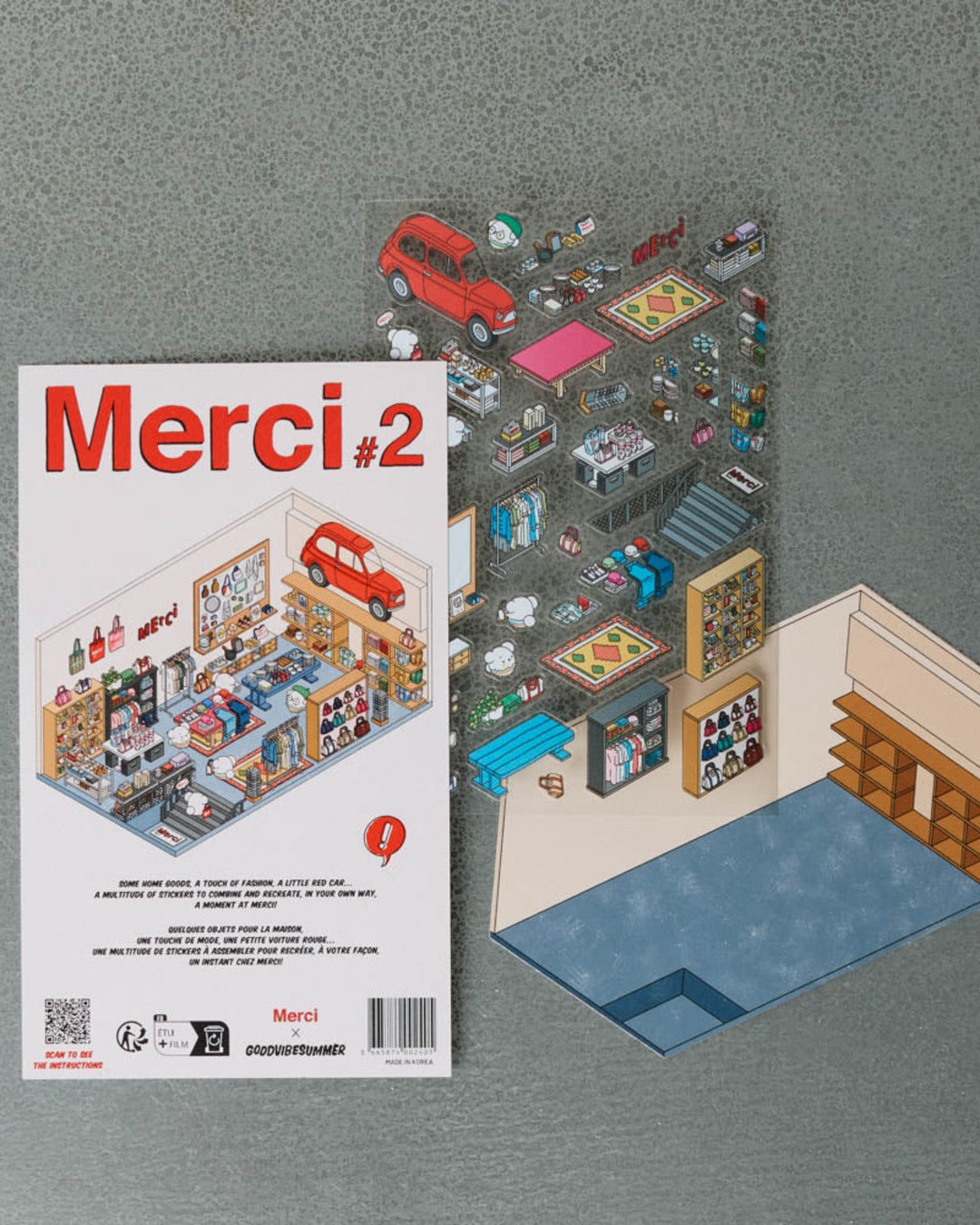 Merci - Kit Stickers #2