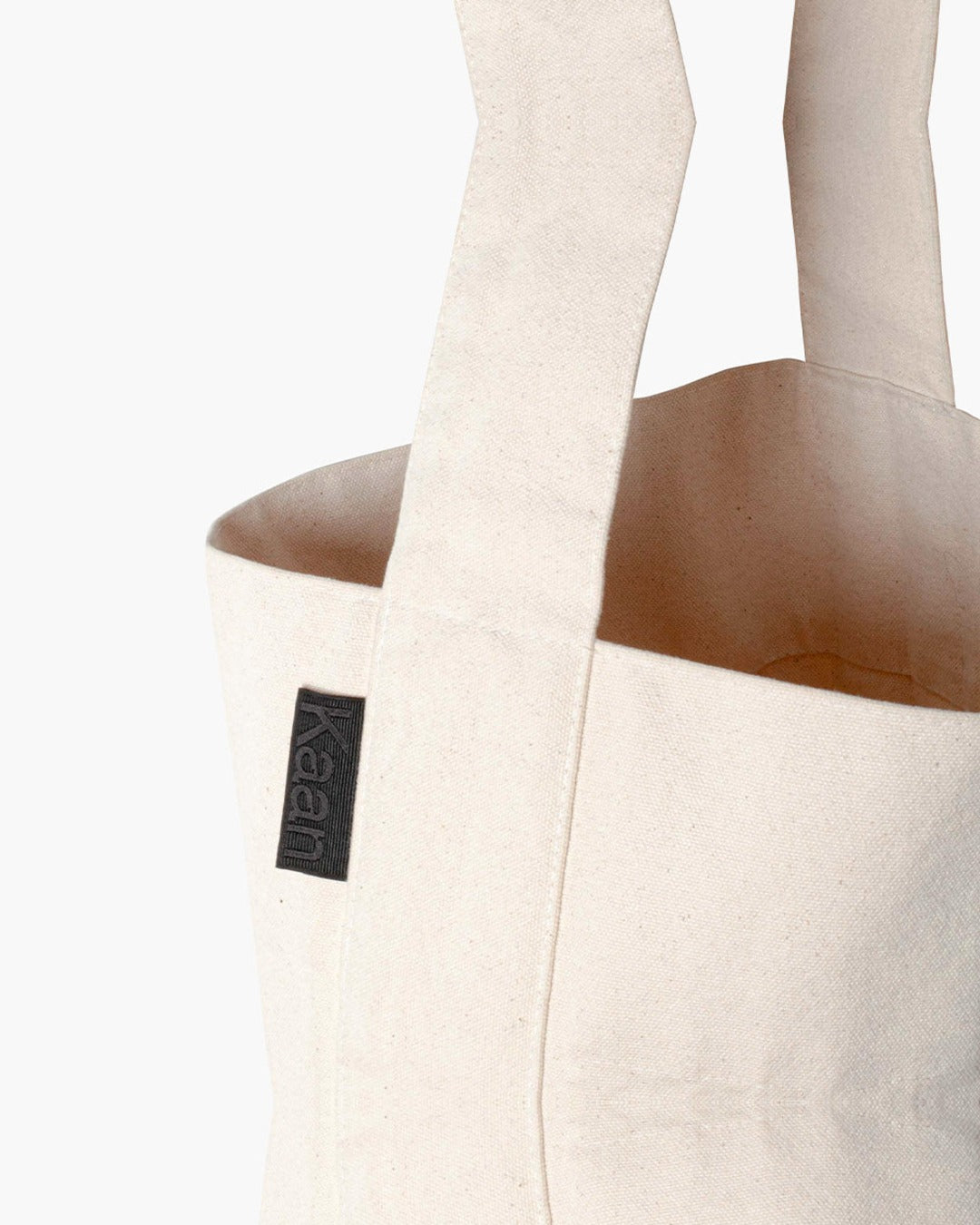 Kaan - Midi Bucket Tote Bag - Natural